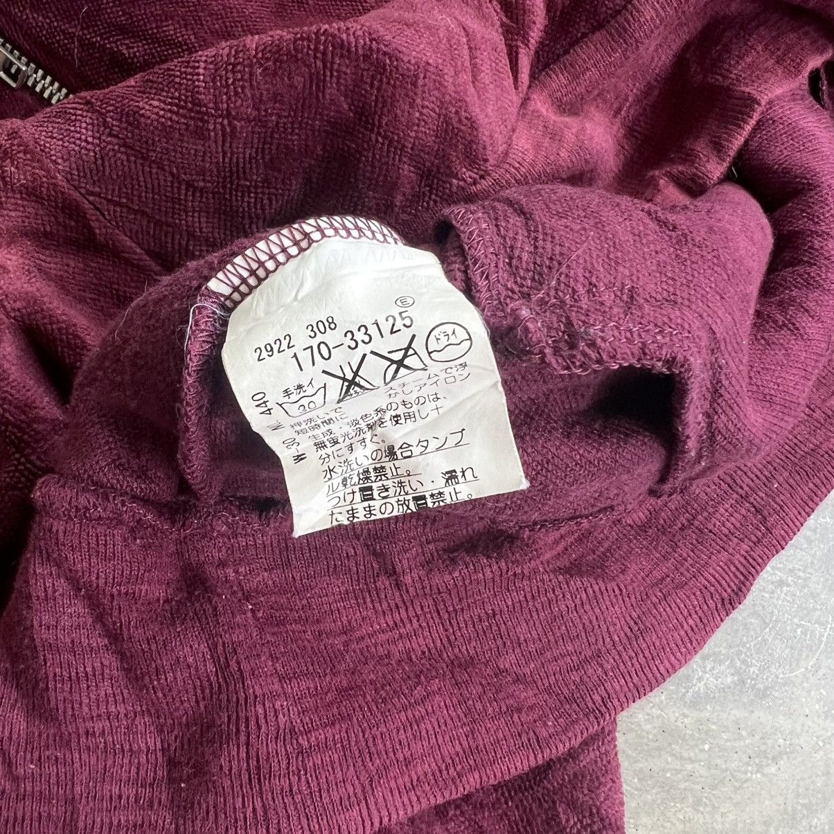 Hysteric Glamour 2000s Takeo Kikuchi Vkei Style Velvet Zip Hoodie Size US M / EU 48-50 / 2 - 6 Thumbnail