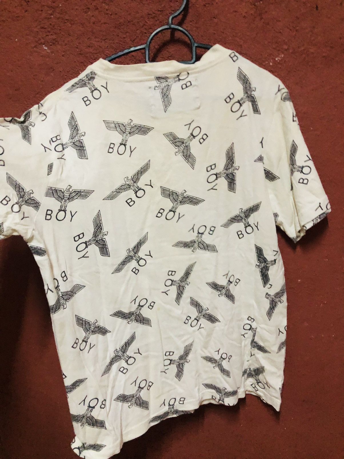 Boy London Boy London White All Over Print T- Shirt Size US L / EU 52-54 / 3 - 9 Thumbnail