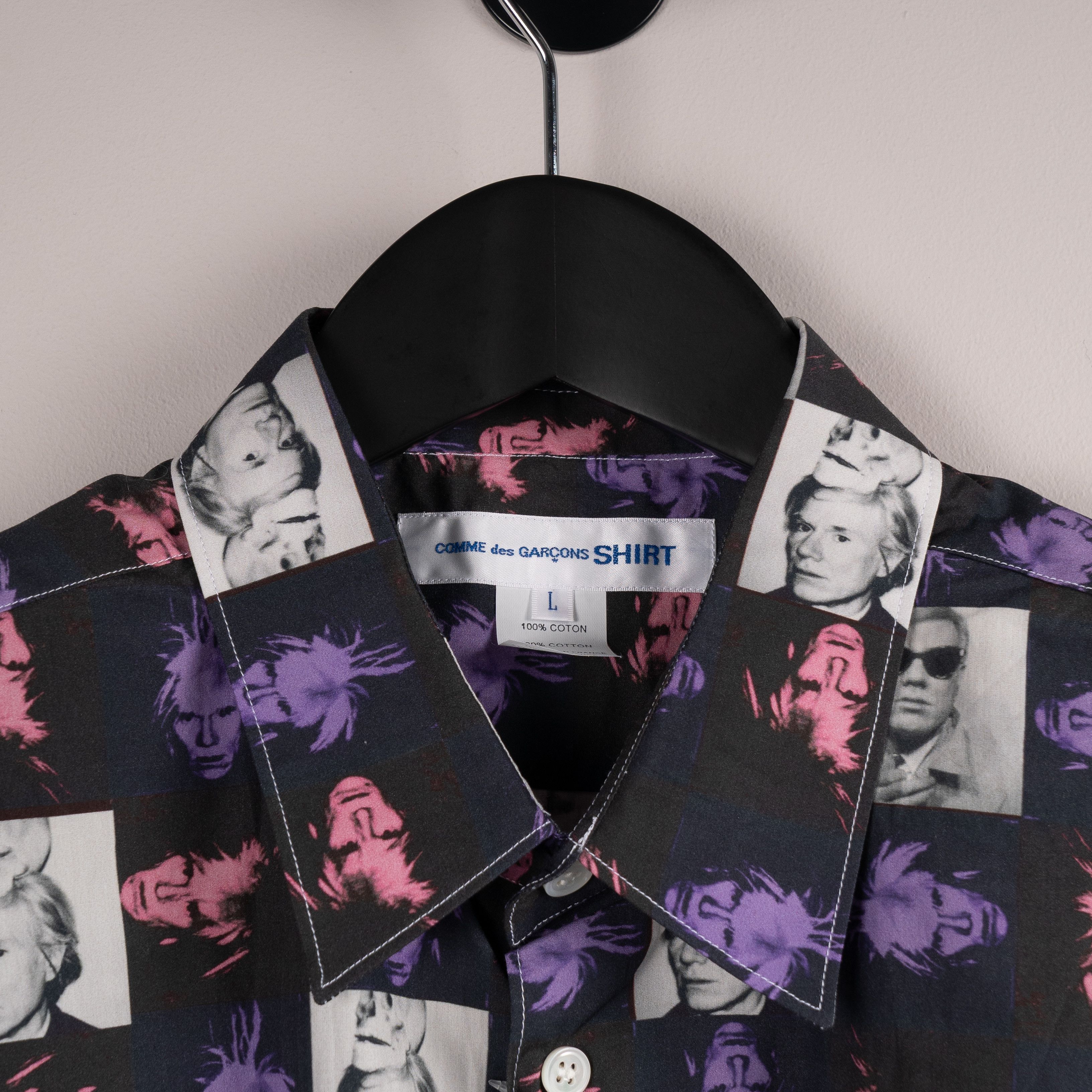 Comme des Garcons SHIRT Comme Des Garçons Shirt SS24 Andy Warhol Shirt Size US L / EU 52-54 / 3 - 9 Thumbnail