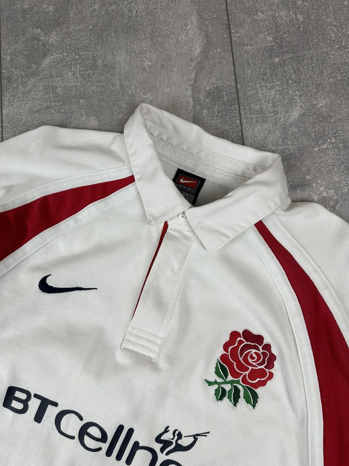 Nike Nike England Rugby Long Sleeve Vintage 1999/2001 Jersey Size US L / EU 52-54 / 3 - 7 Thumbnail