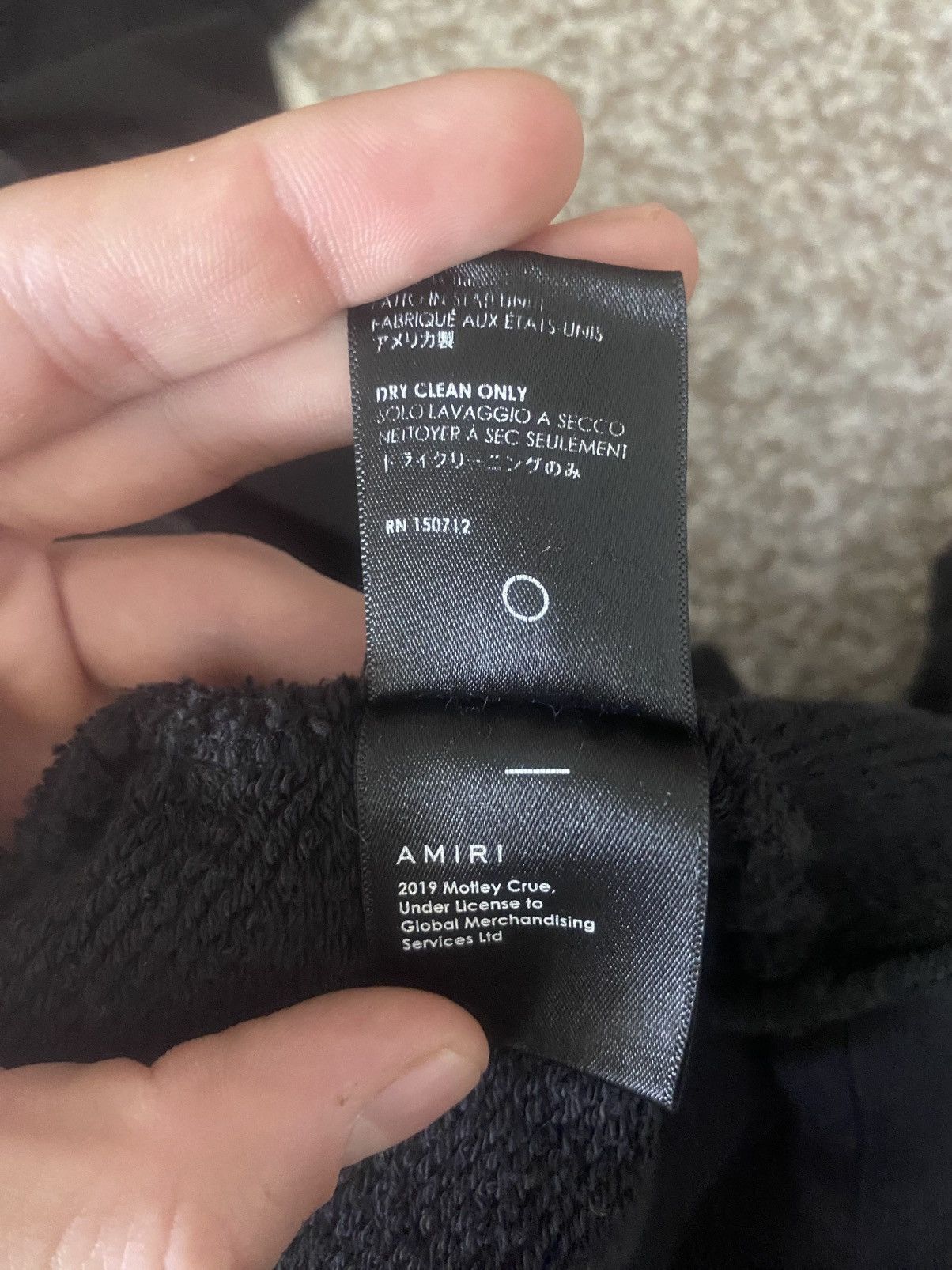Amiri Amiri Motley Crue Crewneck Size US L / EU 52-54 / 3 - 7 Thumbnail