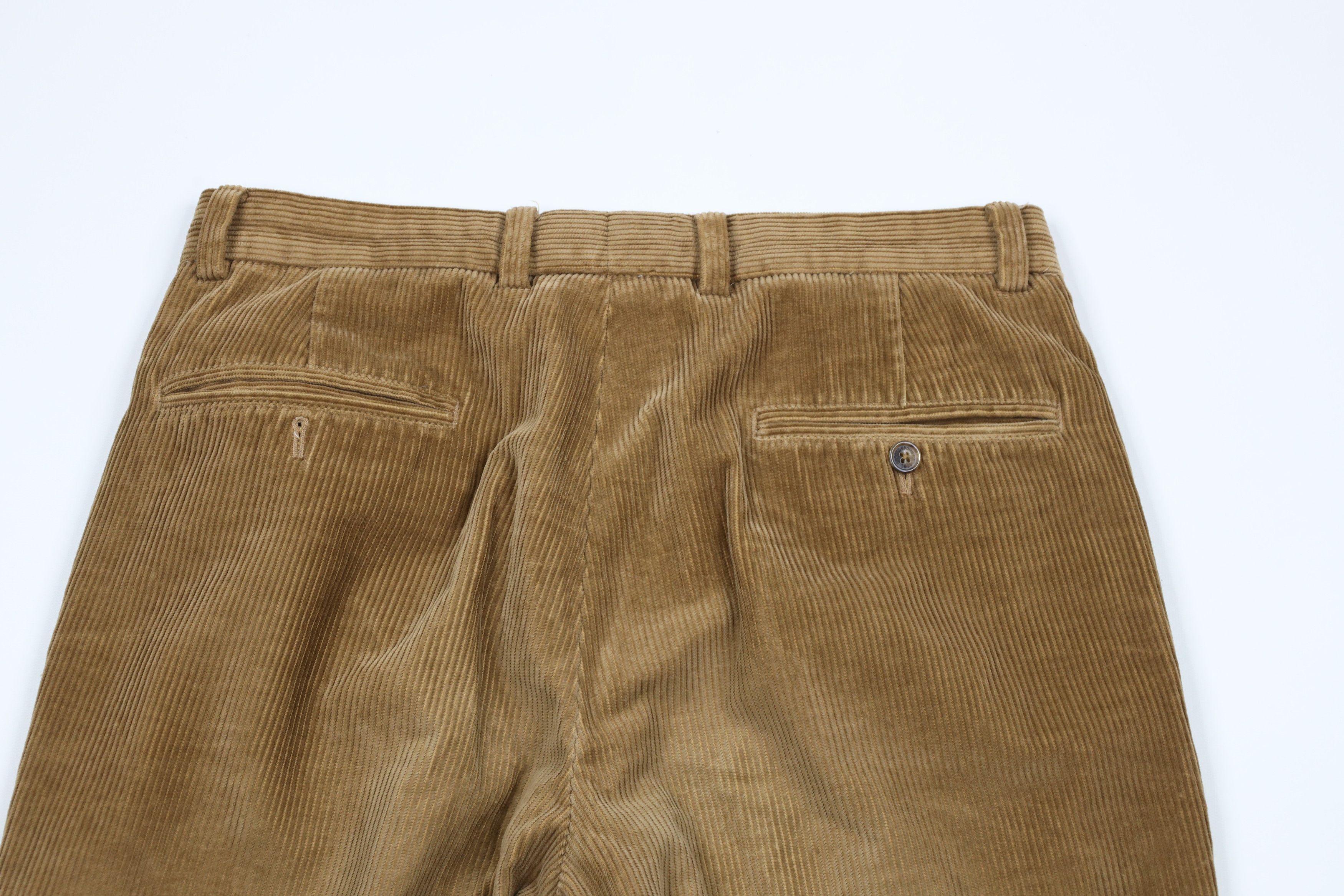Brooks Brothers × Vintage Vintage Brooks Brothers Front Hudson Corduroy Pants Brown Size 32 - 10 Thumbnail