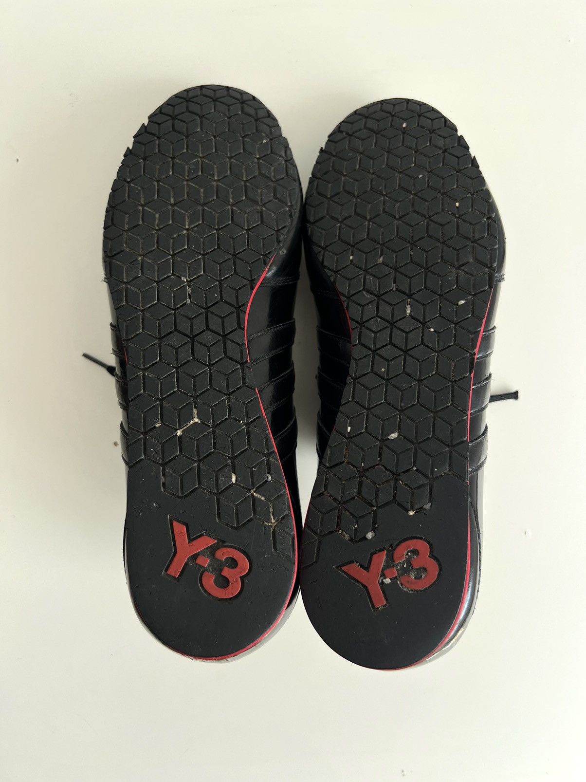 Y-3 🔥F/W08 Y-3 Yohji Yamamoto x Adidas Boxing Patent Sneakers Size US 10.5 / EU 43-44 - 20 Thumbnail