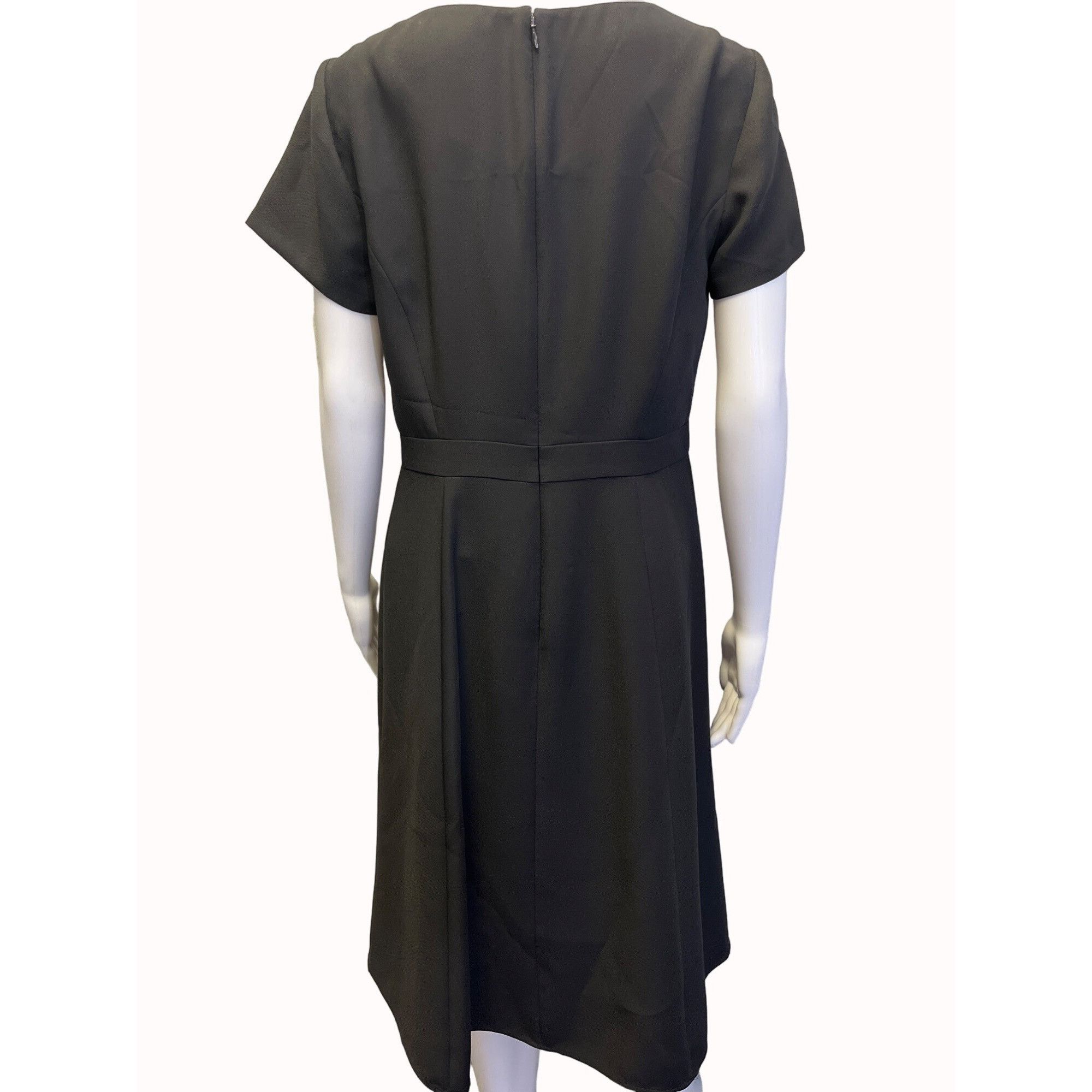 Talbots Talbots Women's Black Dress/A-Line/Knee Length Size 8 SKU 53 Size M / US 6-8 / IT 42-44 - 2 Thumbnail
