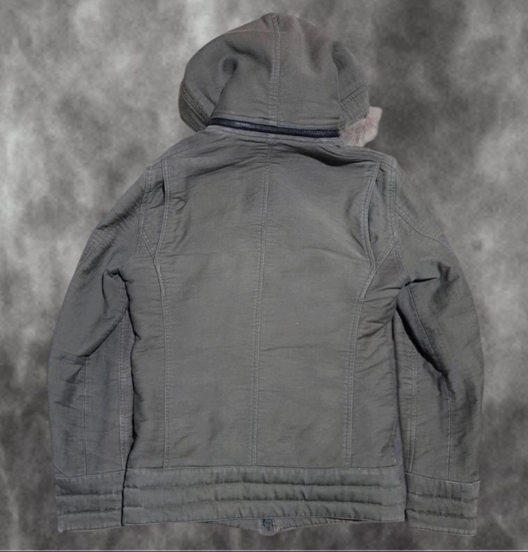 Shellac Shellac canvas jaccket with fur collar Size US M / EU 48-50 / 2 - 2 Thumbnail
