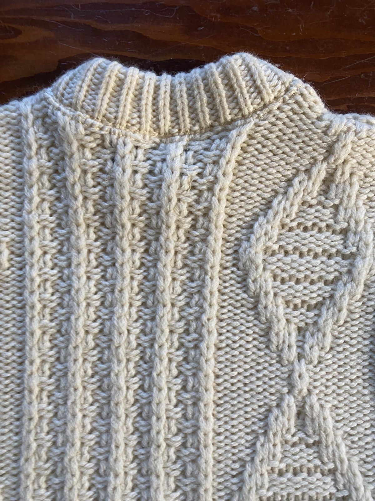 Vintage Vintage 50’s/60’s Kandahar Wool Cable Knit Fisherman Sweater Size US M / EU 48-50 / 2 - 9 Thumbnail