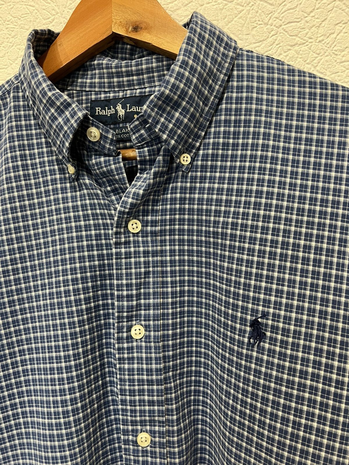 Polo Ralph Lauren Polo Ralph Lauren Blue Button Up Shirt Mens Size US L / EU 52-54 / 3 - 3 Thumbnail