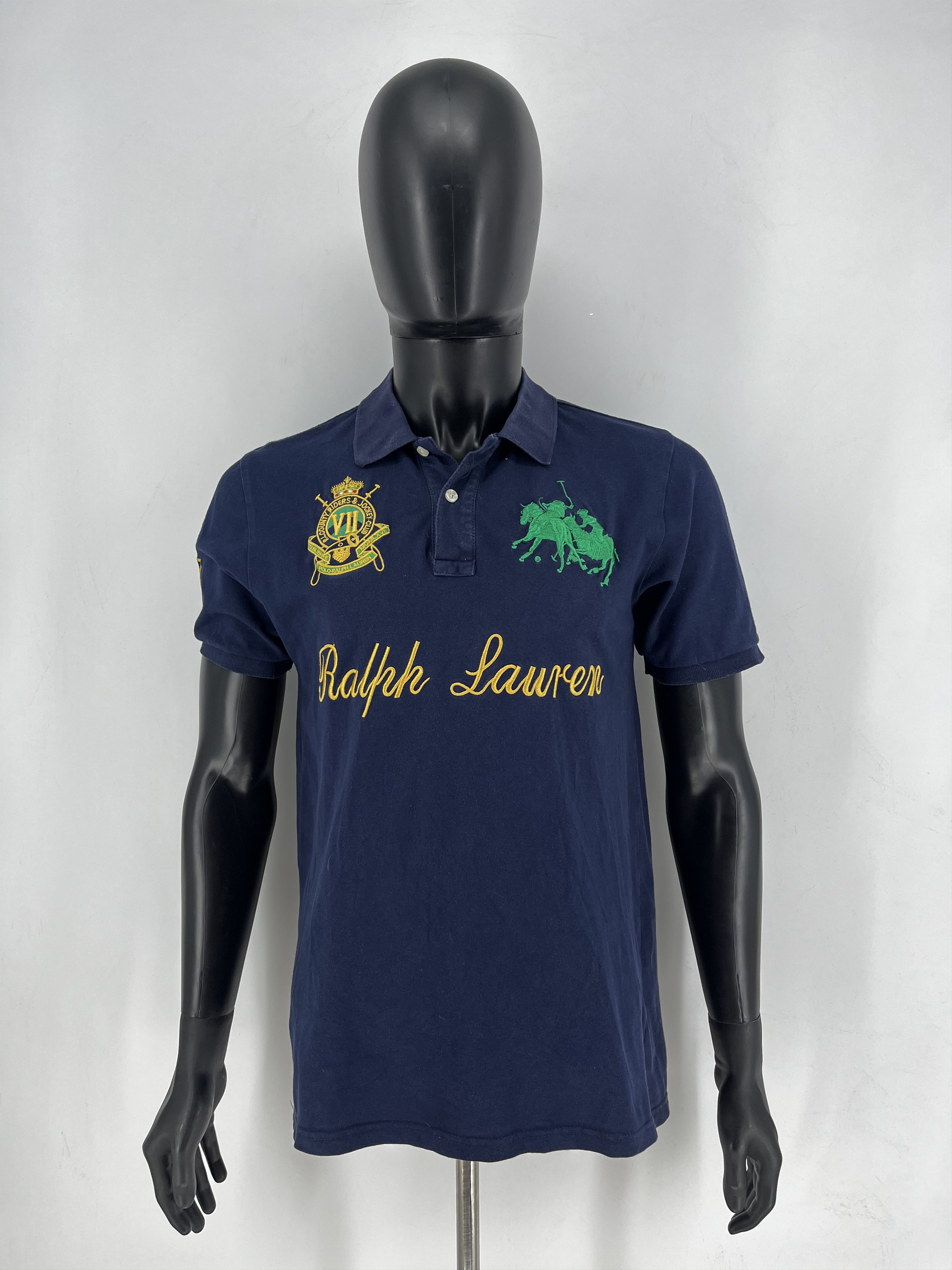 Polo Ralph Lauren Vintage Polo By Ralph Lauren Chief Keef Custom Fit Polo Size US L / EU 52-54 / 3 - 3 Thumbnail