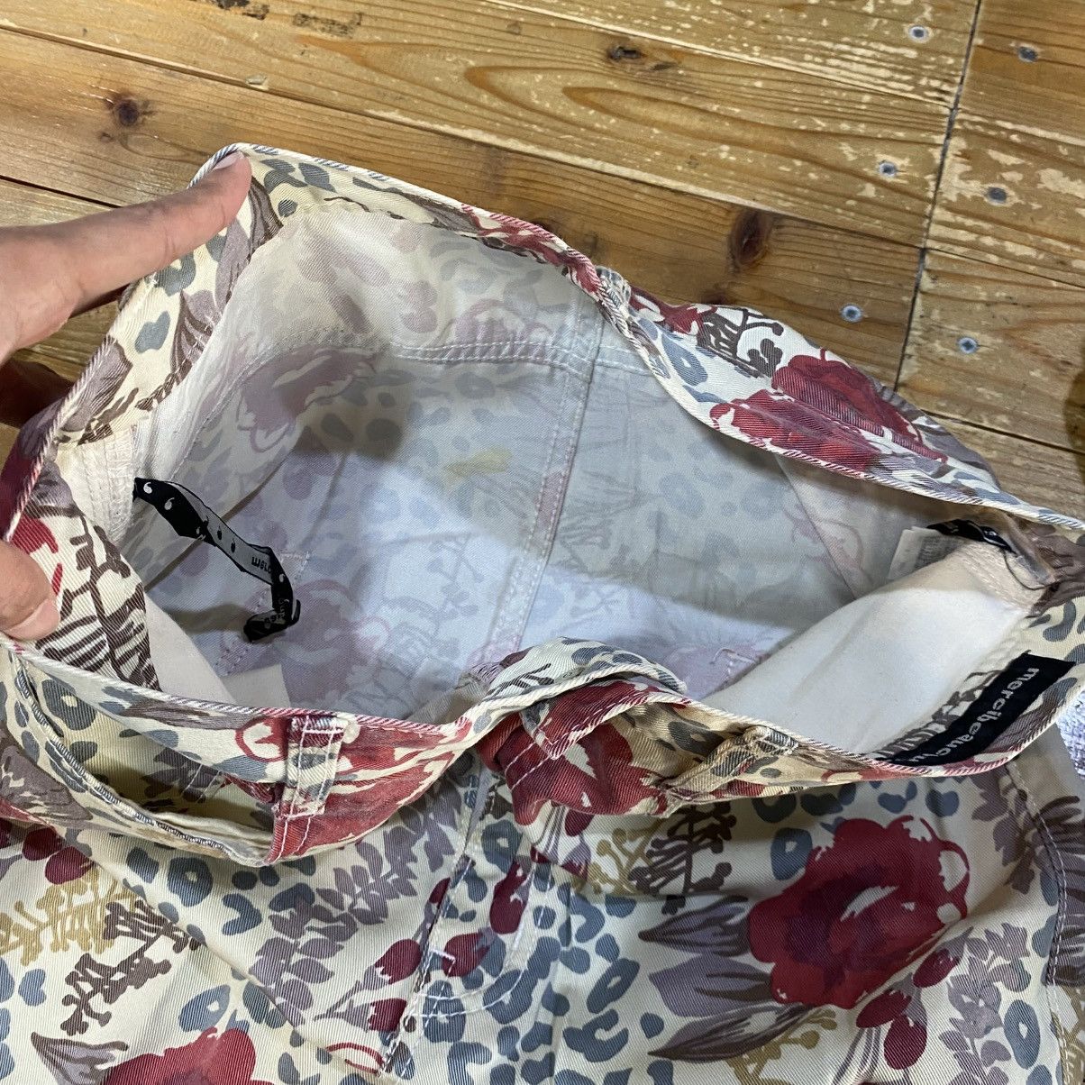 Issey Miyake Mercibeaucoup Paige Denim Floral Skyline Ankle Peg Jeans Size 32" / US 10 / IT 46 - 12 Thumbnail