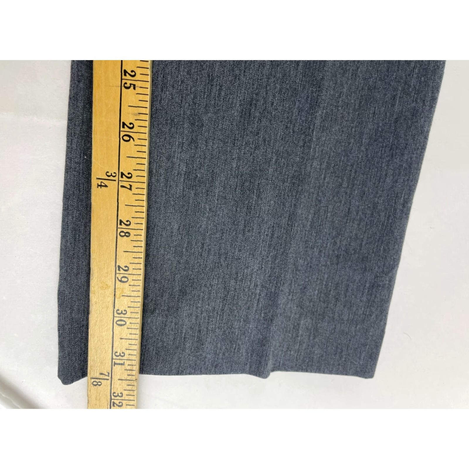 Express Express Dress Pants Men's 30/32 Gray Flat Front Hemmed 31.5" Express Pants Dress Pants Mens Gray Flat Front 30/32 Regular Inseam 32" Size US 31 - 5 Thumbnail