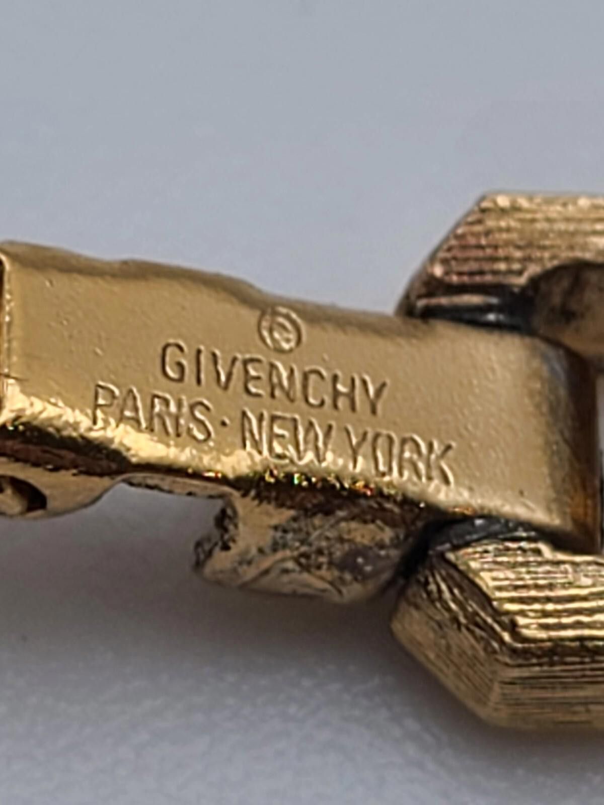 Givenchy Vintage Givenchy GoldTone Necklace W Crystal Accents 16.5 In Size ONE SIZE - 6 Thumbnail