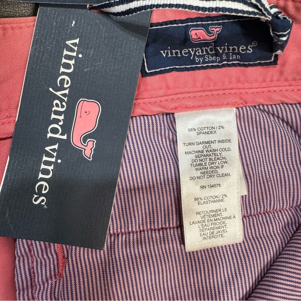 Vineyard Vines NWT New Vineyard Vines Stretch Breaker Lobster Reef Pants S Size US 28 / EU 44 - 7 Thumbnail