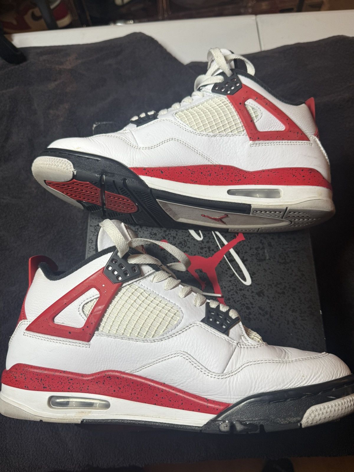 Jordan Brand Jordan 4 Red Cement Size US 10 / EU 43 - 3 Thumbnail