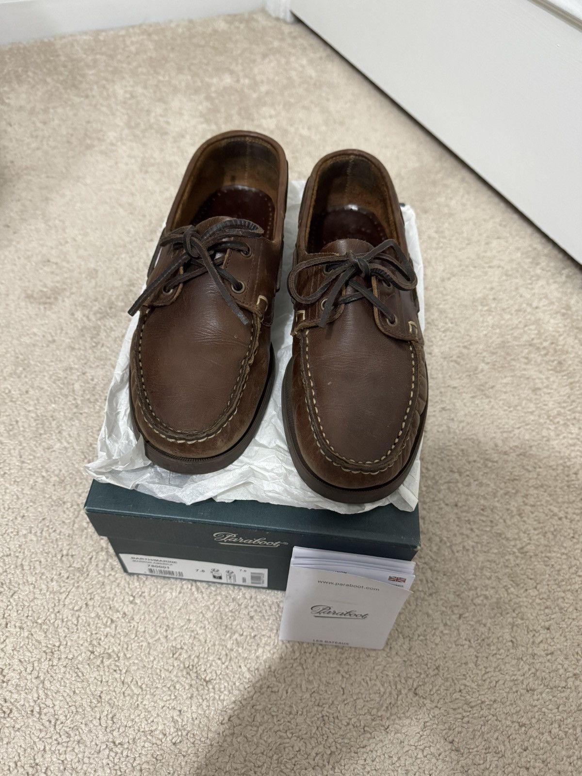 Paraboot Paraboot barth Size US 8.5 / EU 41-42 - 1 Thumbnail