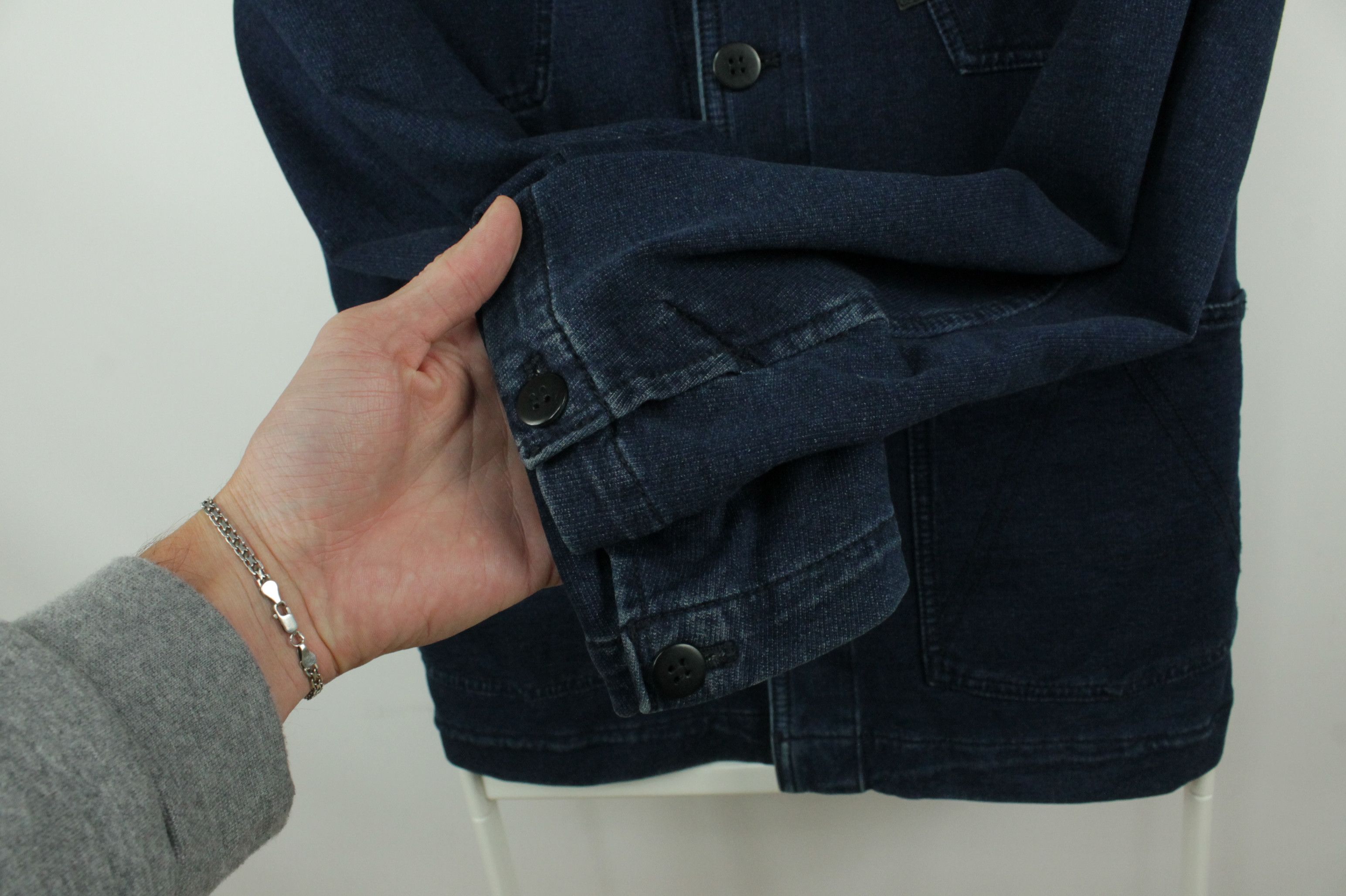 G-Star G-STAR RAW A Crotch Sweat 3D Cropped Slim Fit Blazer Jacket Size US L / EU 52-54 / 3 - 4 Thumbnail