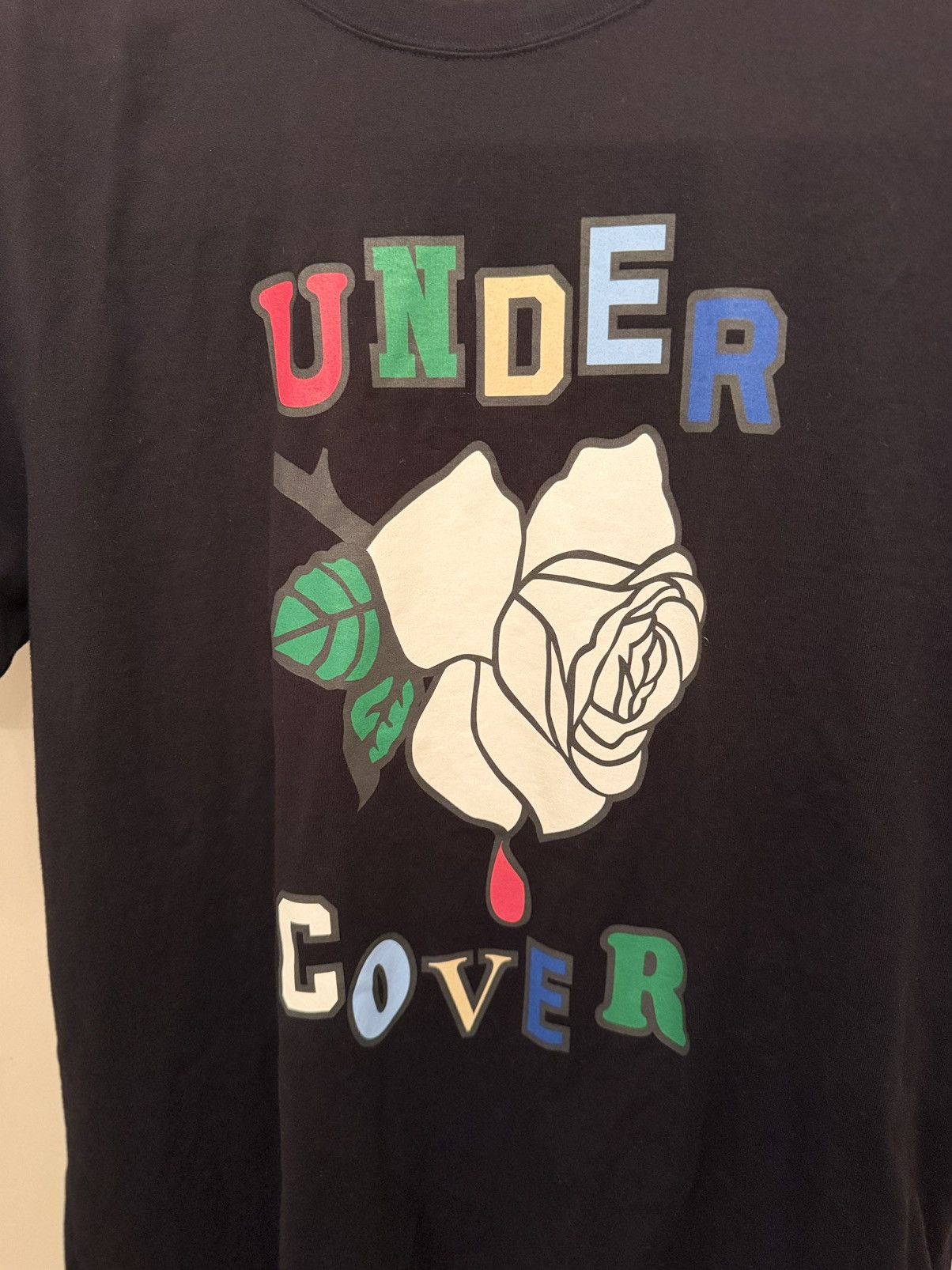 Undercover Undercover Rose T-Shirt Black Size 4 Size US L / EU 52-54 / 3 - 2 Thumbnail