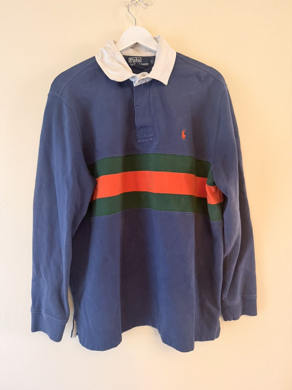 Polo Ralph Lauren Vintage Polo Ralph Lauren Rugby Size US L / EU 52-54 / 3 - 1 Thumbnail