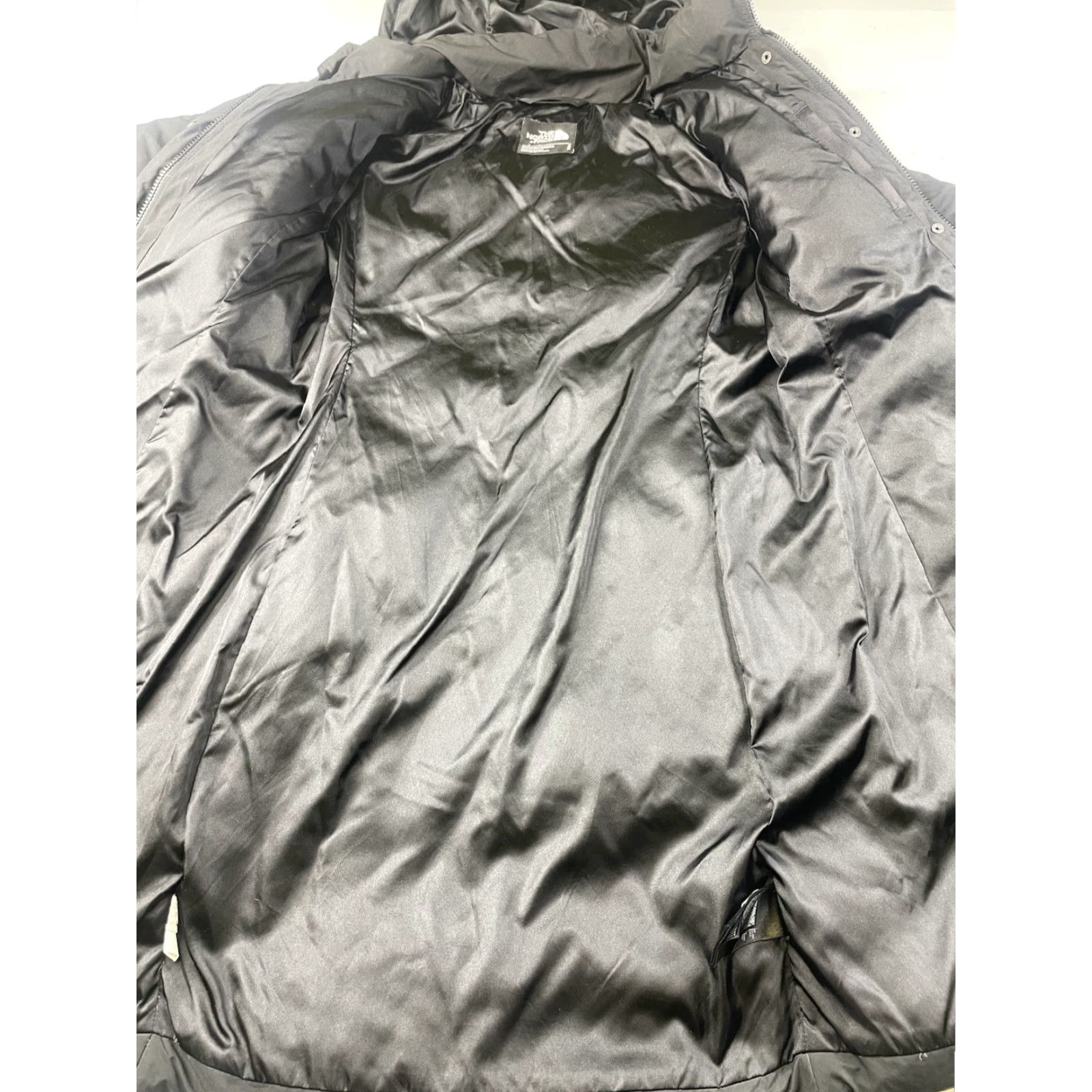 The North Face VINTAGE The North Face Miss Metro Parka 600 Down Fill Hooded Black Quilted Women's Small Size S / US 4 / IT 40 - 3 Thumbnail