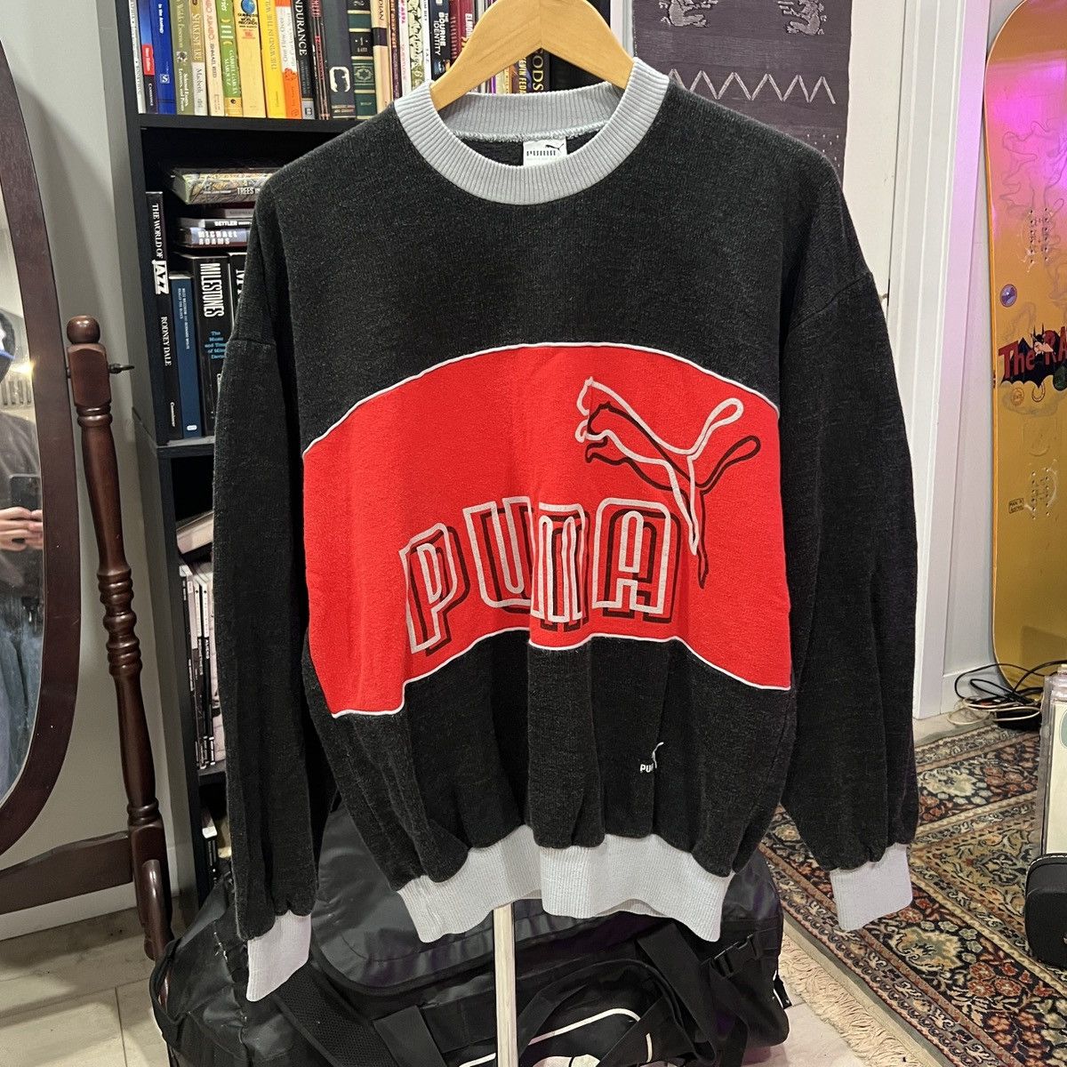 Puma vintage puma crewneck sweatshirt Size US L / EU 52-54 / 3 - 1 Thumbnail