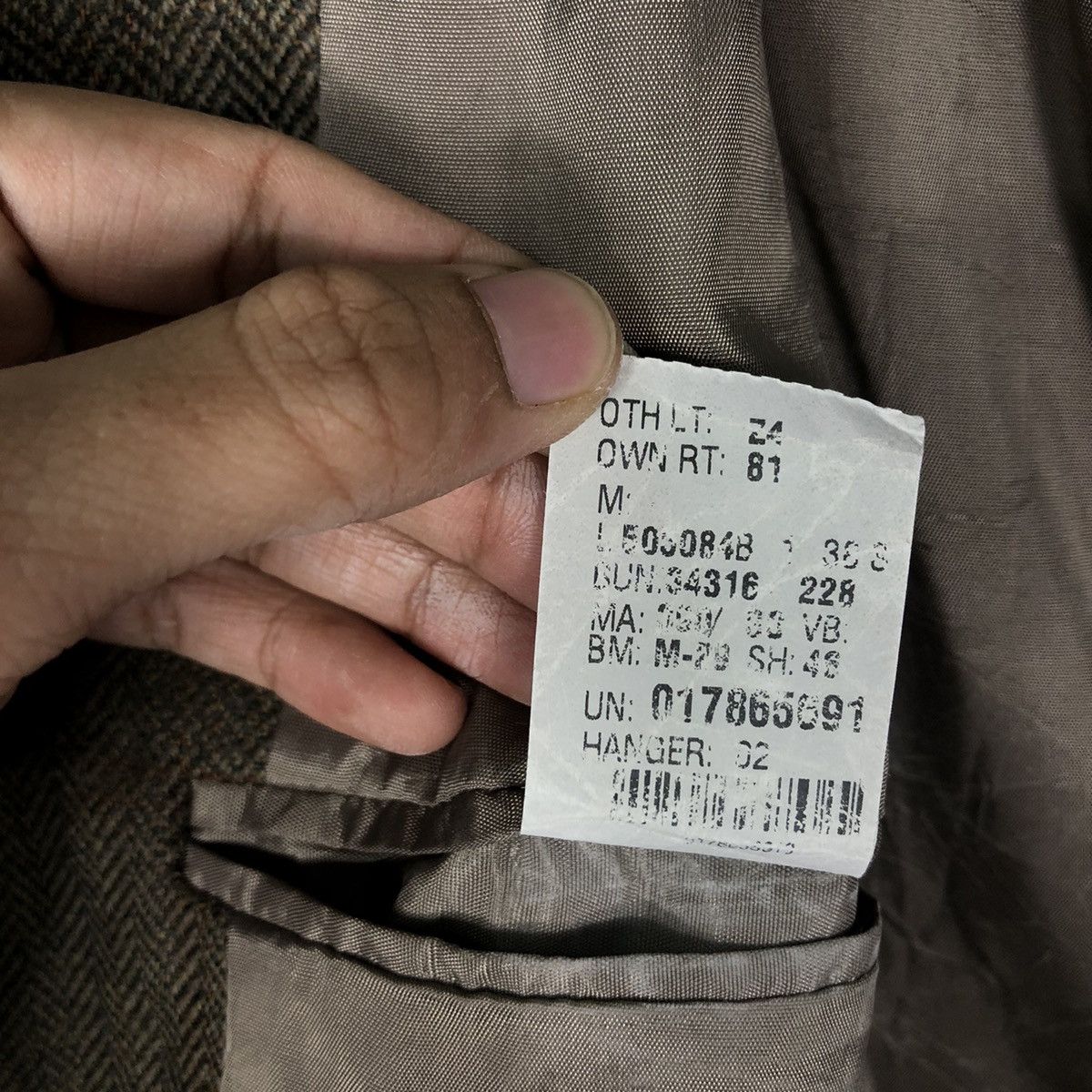 Ralph Lauren 🔥Herringbone Wool Double Breast Coats Ralph Lauren Size US M / EU 48-50 / 2 - 17 Thumbnail