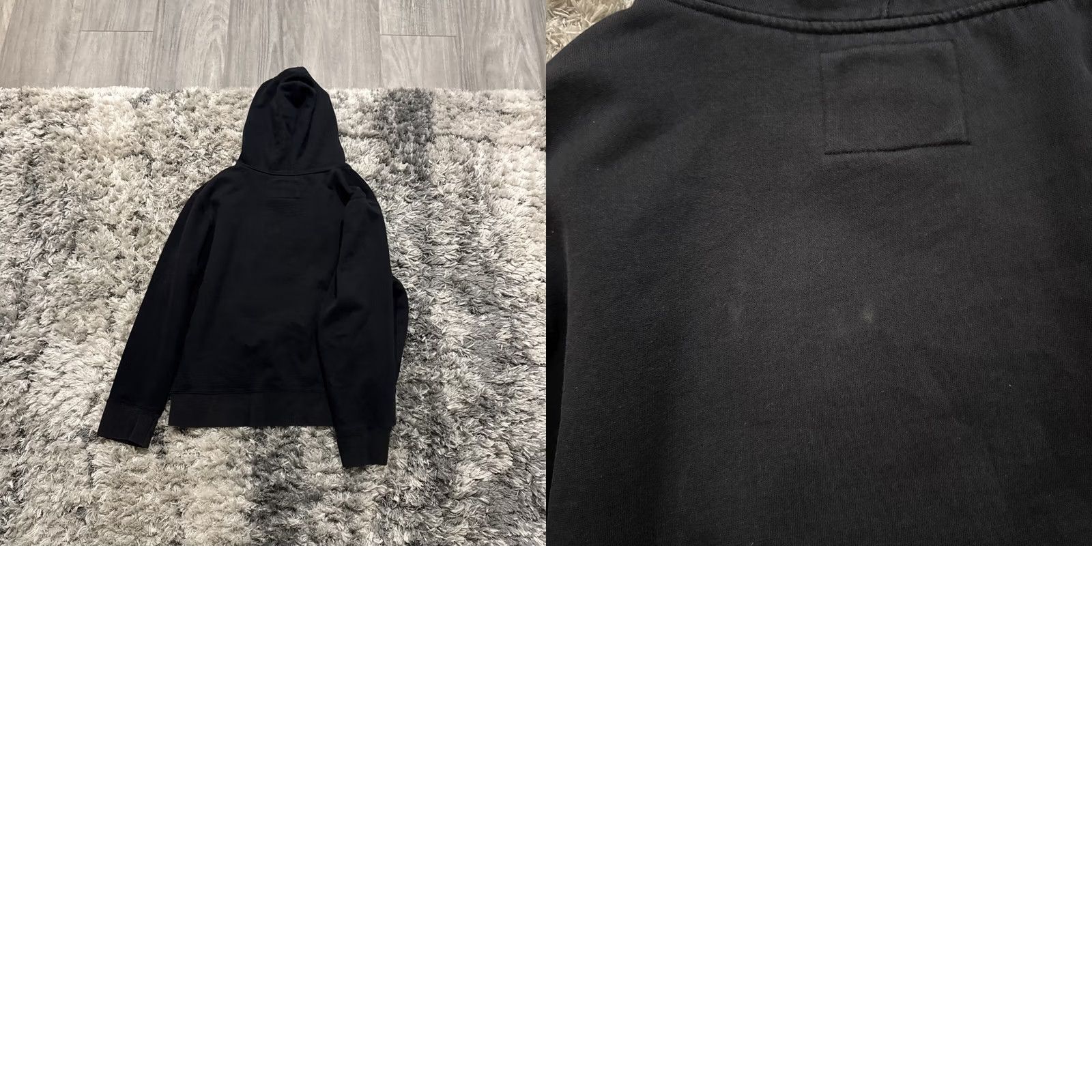 Aeropostale VINTAGE Aeropostale Hoodie Men’s Size XL Black Long Sleeve HOLE Graphic Center Size US XL / EU 56 / 4 - 8 Thumbnail