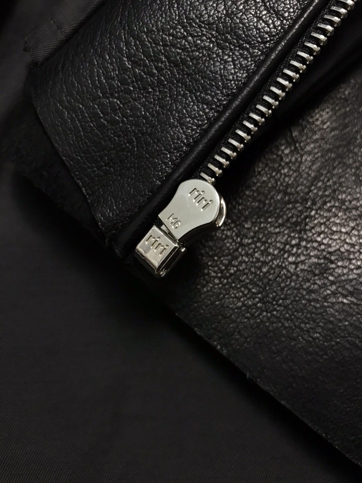 14th Addiction × If Six Was Nine Edition Black Leather Jacket Size US XS / EU 42 / 0 - 8 Thumbnail
