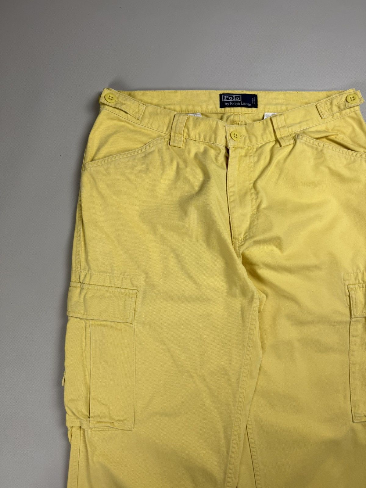 Vintage Polo By Ralph Lauren Vintage Cargo Military Pants Trousers Size US 34 / EU 50 - 6 Thumbnail