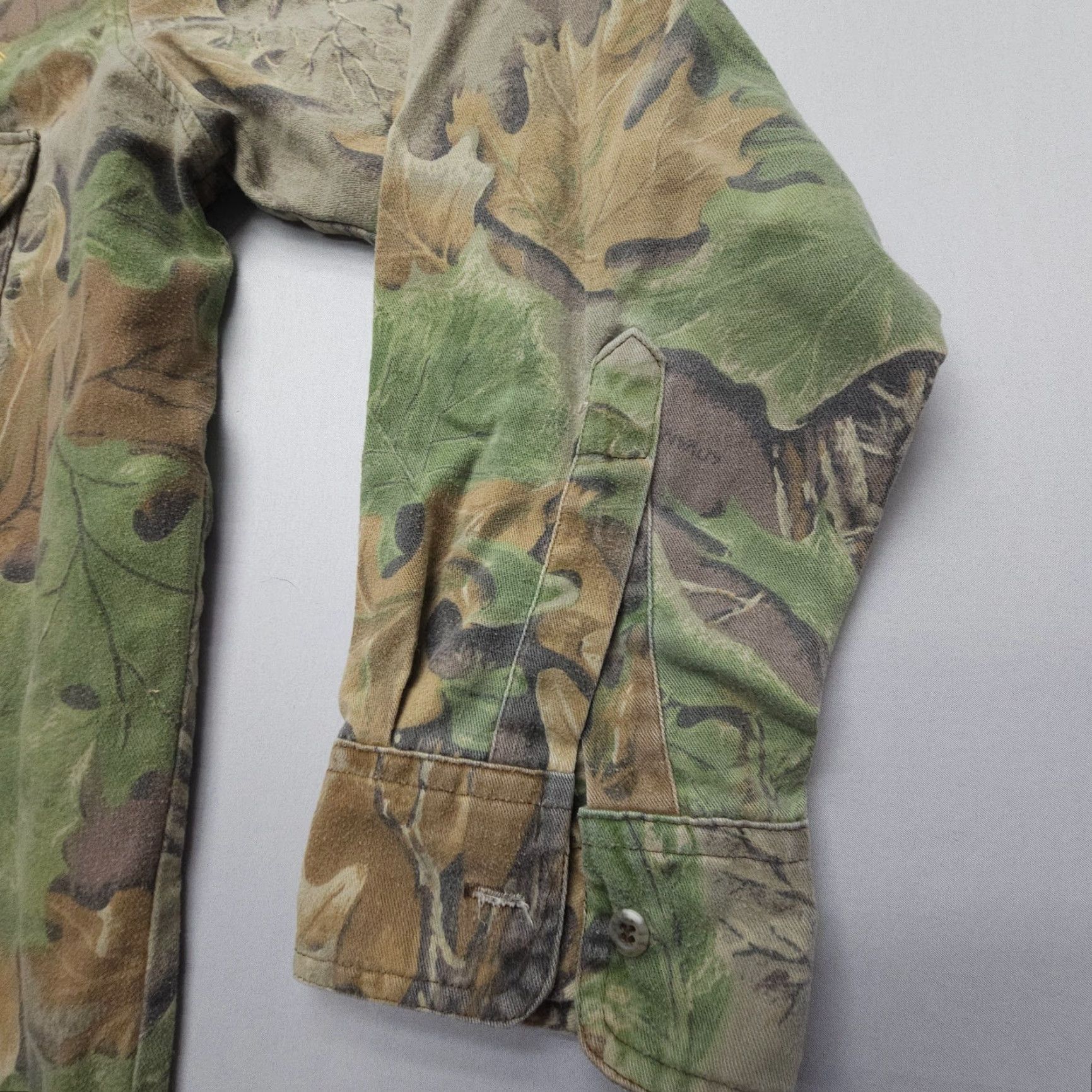 Vintage VINTAGE Spartan Advantage Camo Shirt Mens XL Long Sleeve Button-Up Twill USA Made Collar Pocket Outdoor All Seasons Size US XL / EU 56 / 4 - 4 Thumbnail