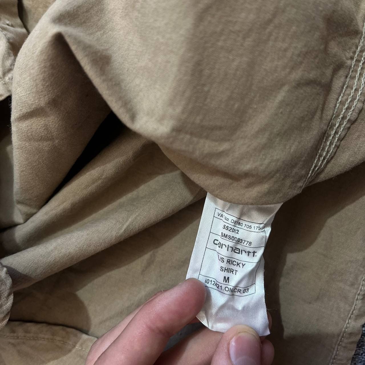 Carhartt × Vintage Very Vintage Y2K Ricky Shirt Carhartt rare logo Size US M / EU 48-50 / 2 - 6 Thumbnail