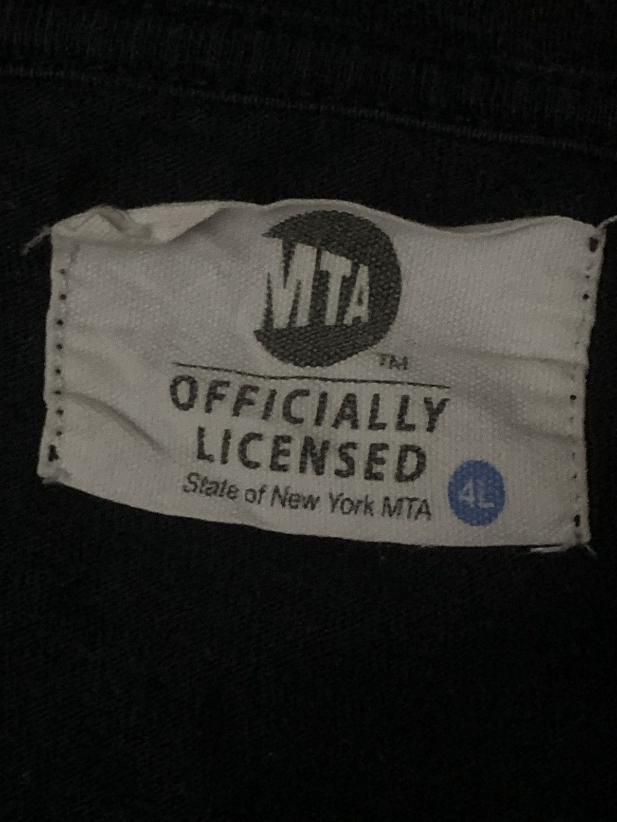 Only NY Nice Printed MTA Offiacial Licensed Tee Size US XXL / EU 58 / 5 - 4 Thumbnail