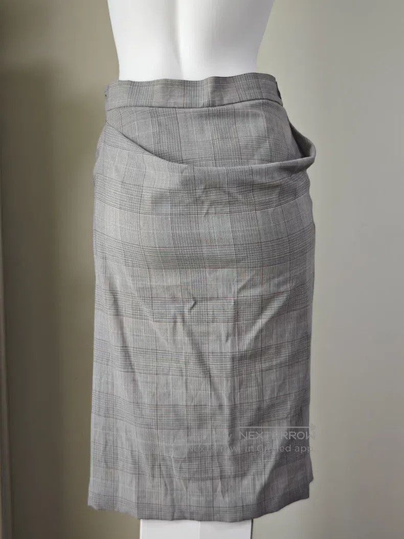Vivienne Westwood Vivienne Westwood Gray plaid pencil skirt Size 25" / US 0 / IT 36 - 4 Thumbnail