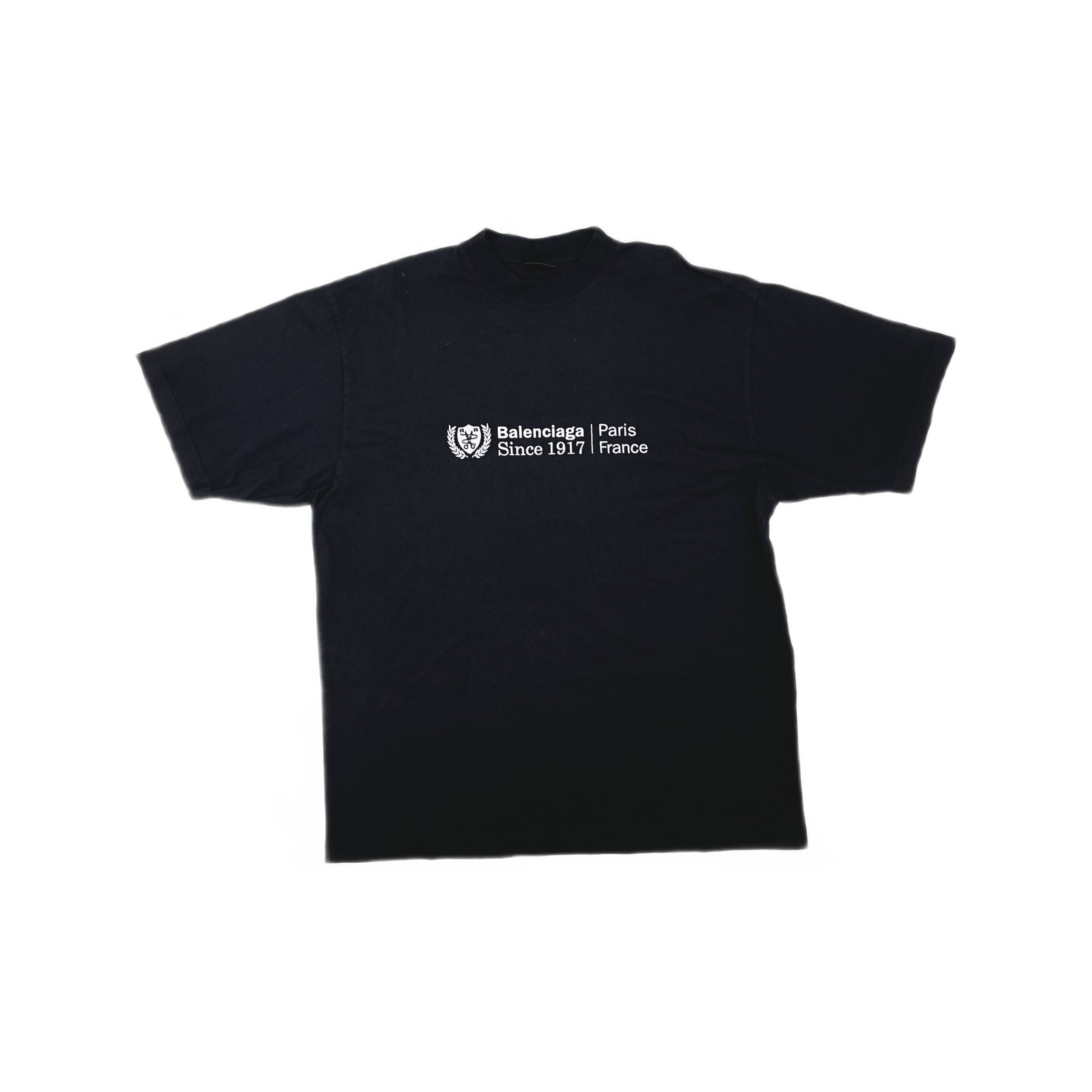 Balenciaga Balenciaga Institutional Logo T-Shirt Size M Size US M / EU 48-50 / 2 - 1 Thumbnail