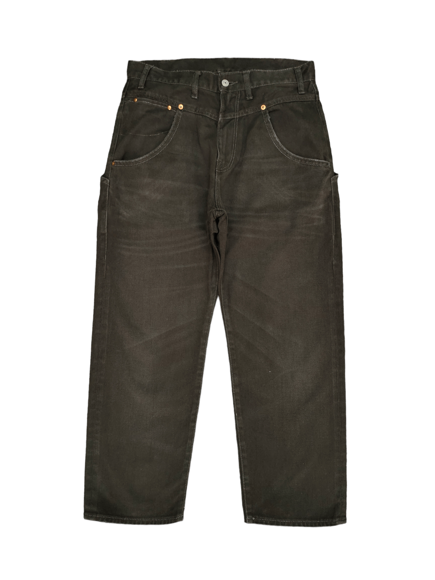 Kapital 1990s Sample Rna Inc Japan Big Back Pocket Baggy Denim Pants Size US 32 / EU 48 - 1 Thumbnail
