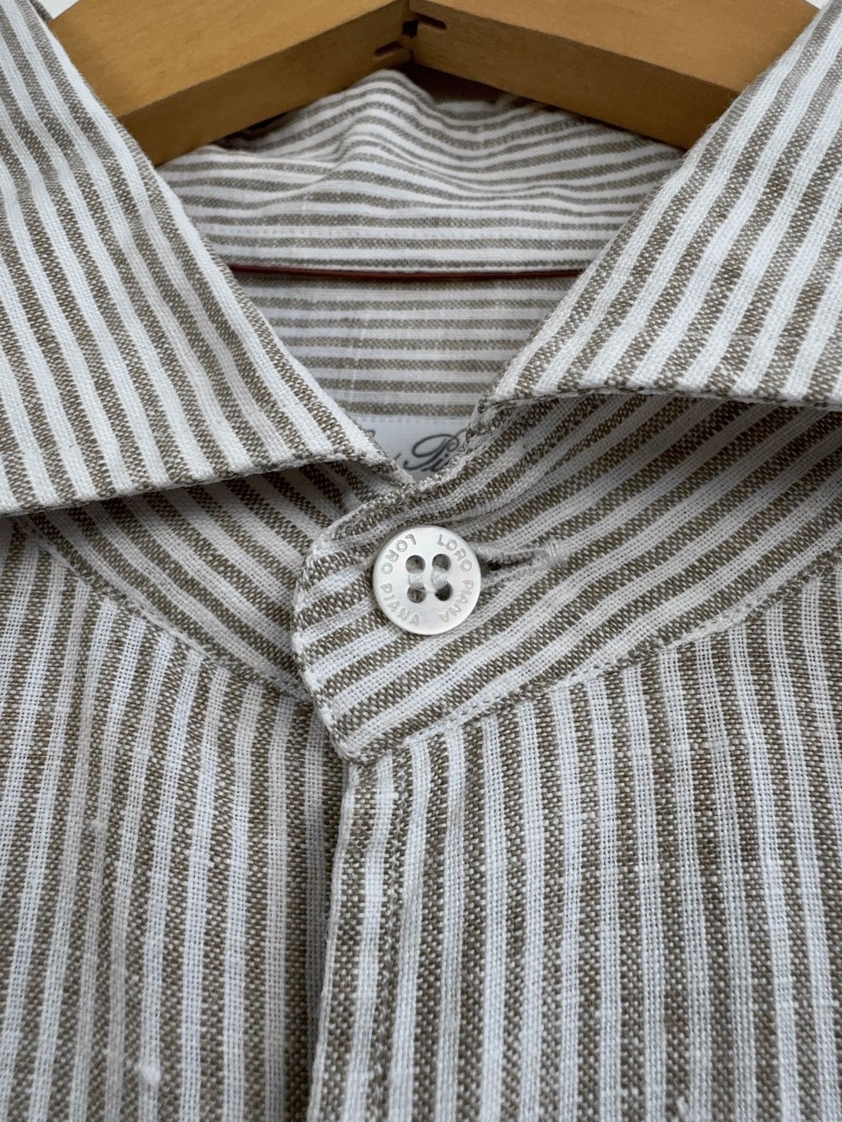 Loro Piana Loro Piana Linen Shirt Size US M / EU 48-50 / 2 - 8 Thumbnail
