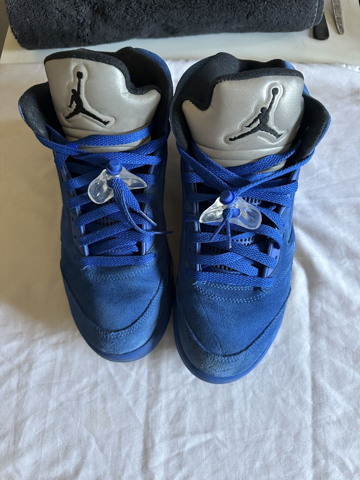 Vintage Jordan 5 blue suede Size US 8.5 / EU 41-42 - 1 Thumbnail