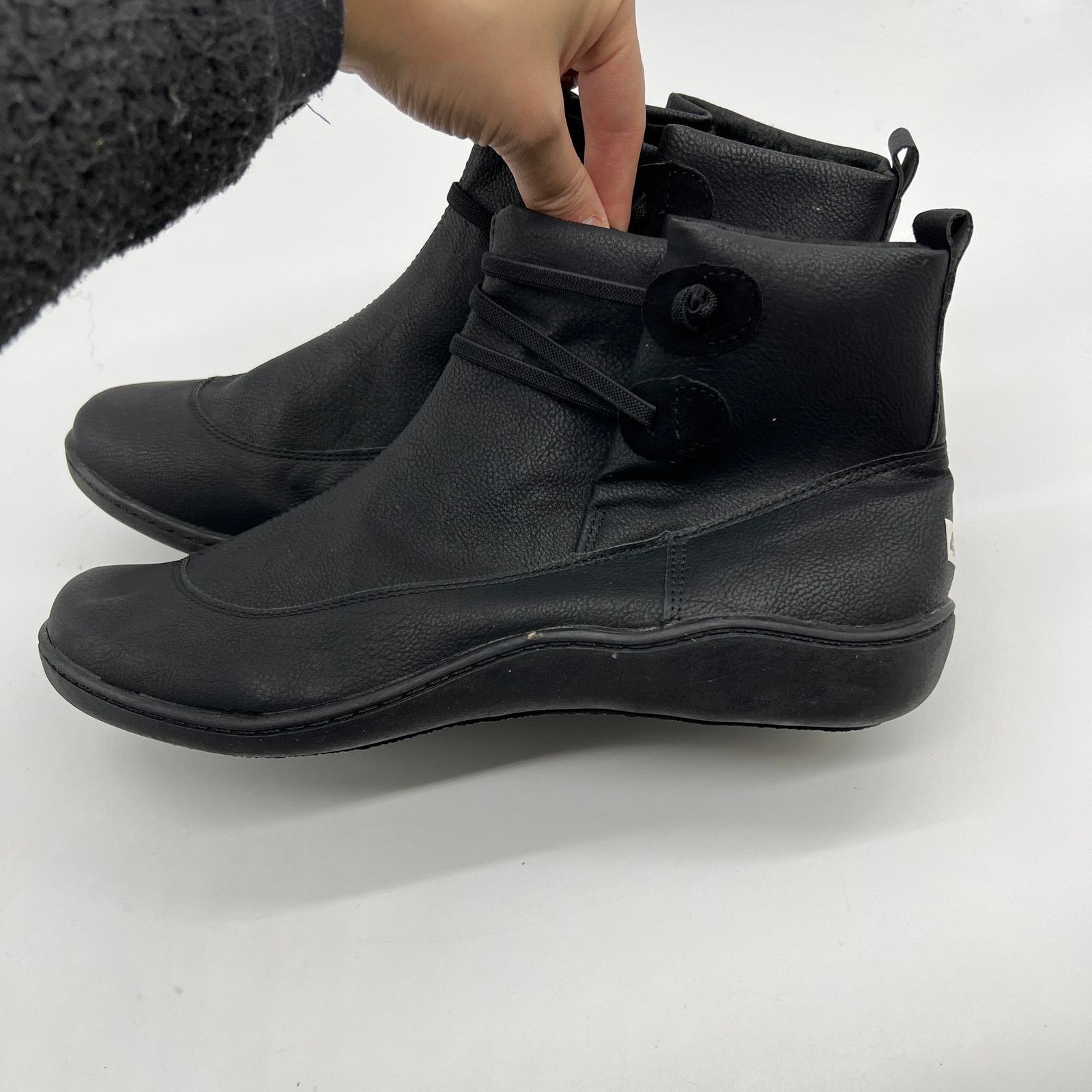 Other Women Ankle Boots Low Heel Slip on Comfortable B Size US 10 / IT 40 - 5 Thumbnail