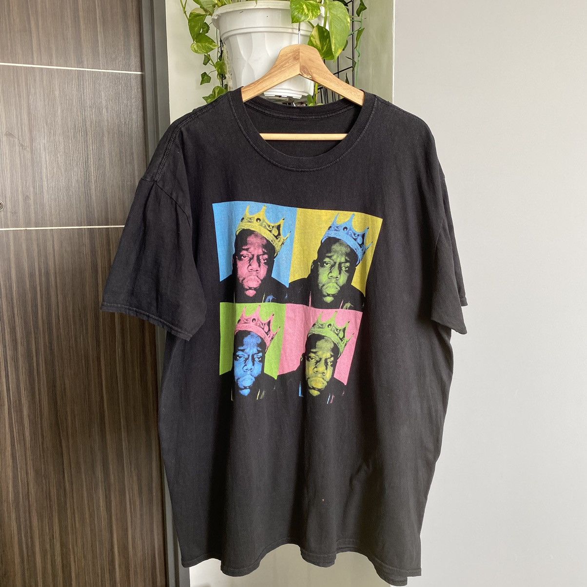 Rap Tees Faded Notorious Big American Rapper Oversized Tee Size US XXL / EU 58 / 5 - 1 Thumbnail