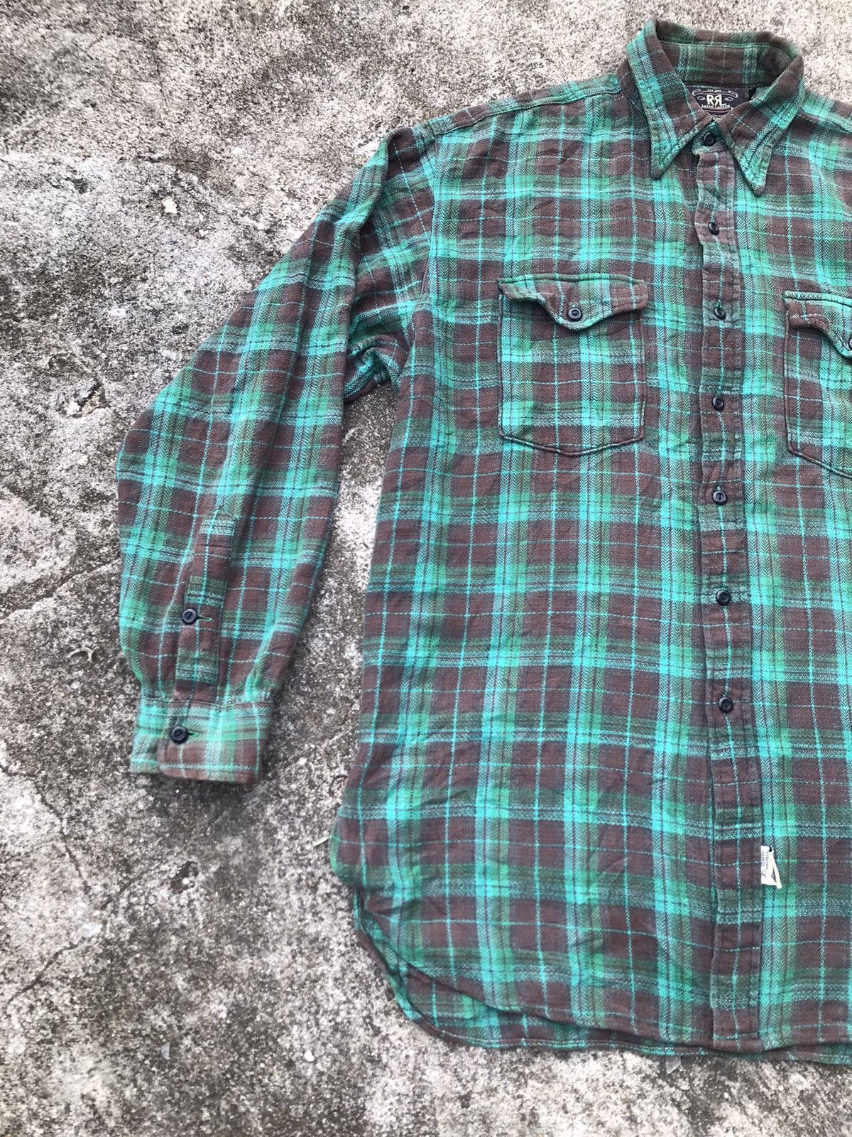 Ralph Lauren RRL shirt button up shadow plaid Size US M / EU 48-50 / 2 - 3 Thumbnail