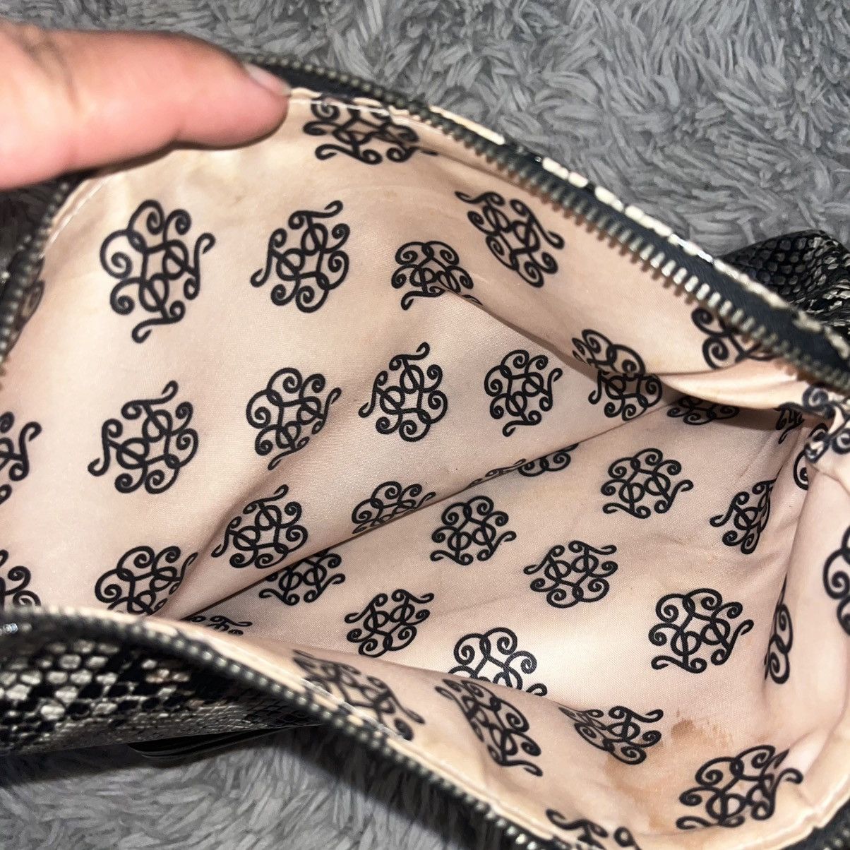 Jessica Simpson Jessica Simpson Black and Cream Snakeskin Crossbody Bag Size ONE SIZE - 2 Thumbnail