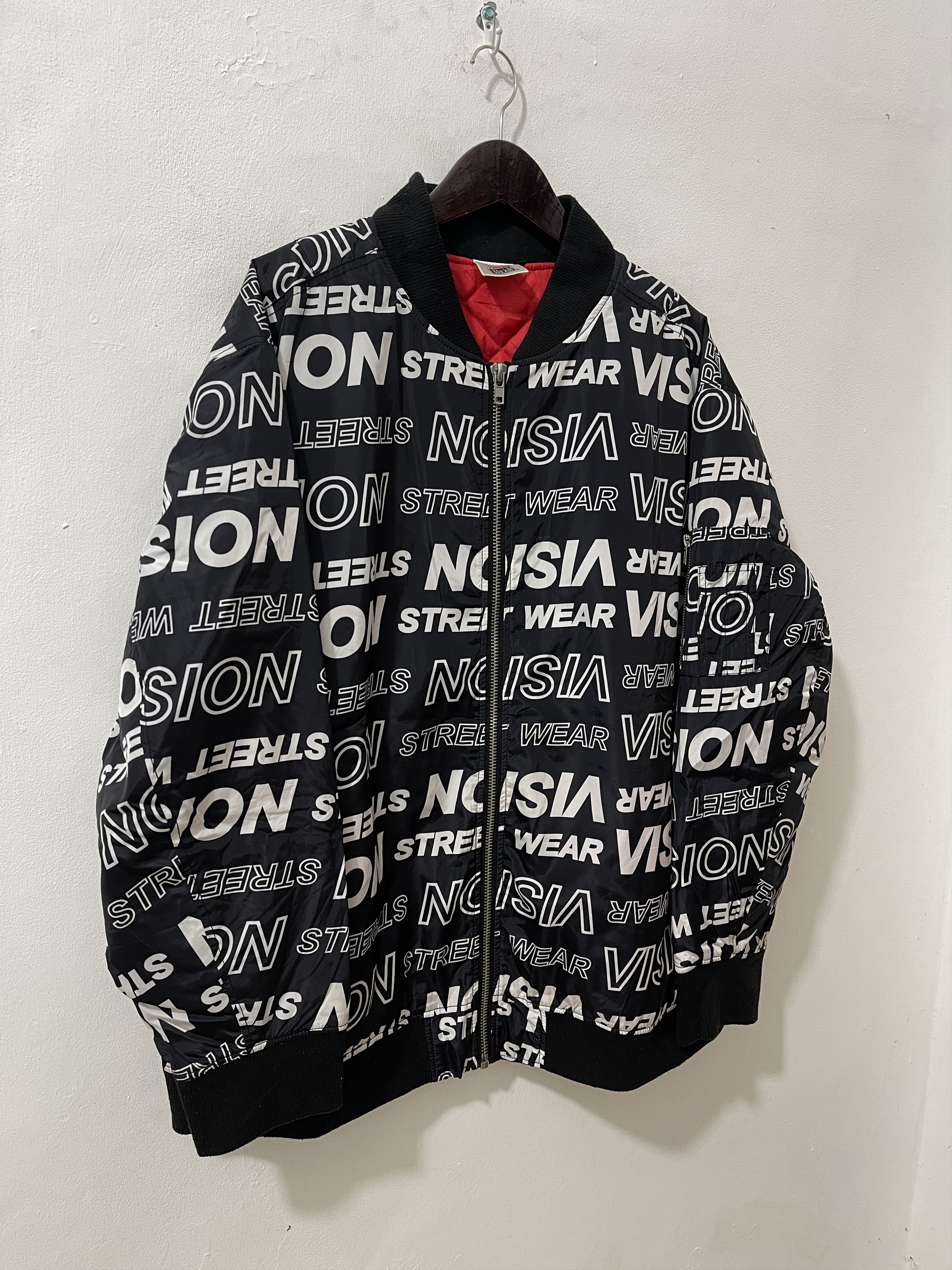Vision Streetwear Vision Streetwear Japan Archive Hiphop Y2k Monogram Jacket Size US XXL / EU 58 / 5 - 3 Thumbnail
