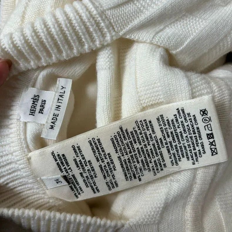 Hermes Hermes White Cashmere Hooded Coat. Size US XS / EU 42 / 0 - 5 Thumbnail