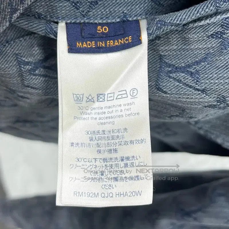 Louis Vuitton Louis Vuitton Blue Denim Jacket for Men . Size US XL / EU 56 / 4 - 4 Thumbnail