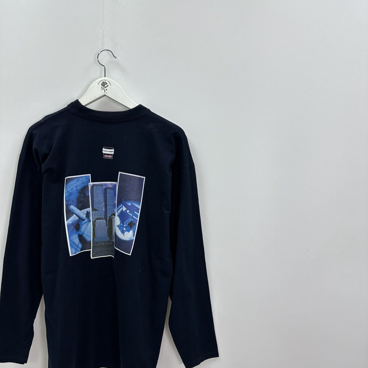 Vintage Vintage 90s Philip Morris Movie Mania longsleev cigarettes Size US XL / EU 56 / 4 - 3 Thumbnail