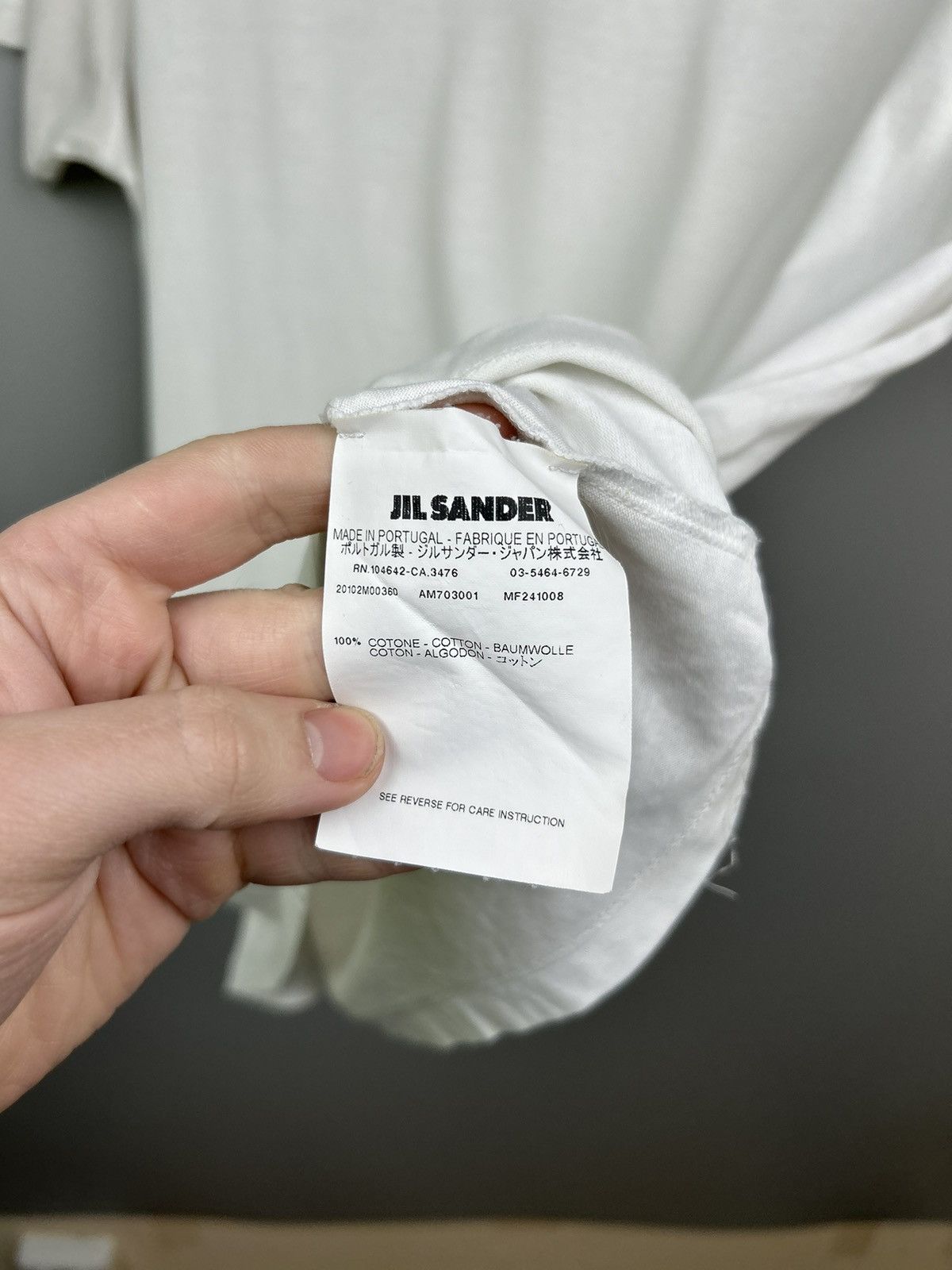 Jil Sander Jil Sander T shirt Size US L / EU 52-54 / 3 - 9 Thumbnail