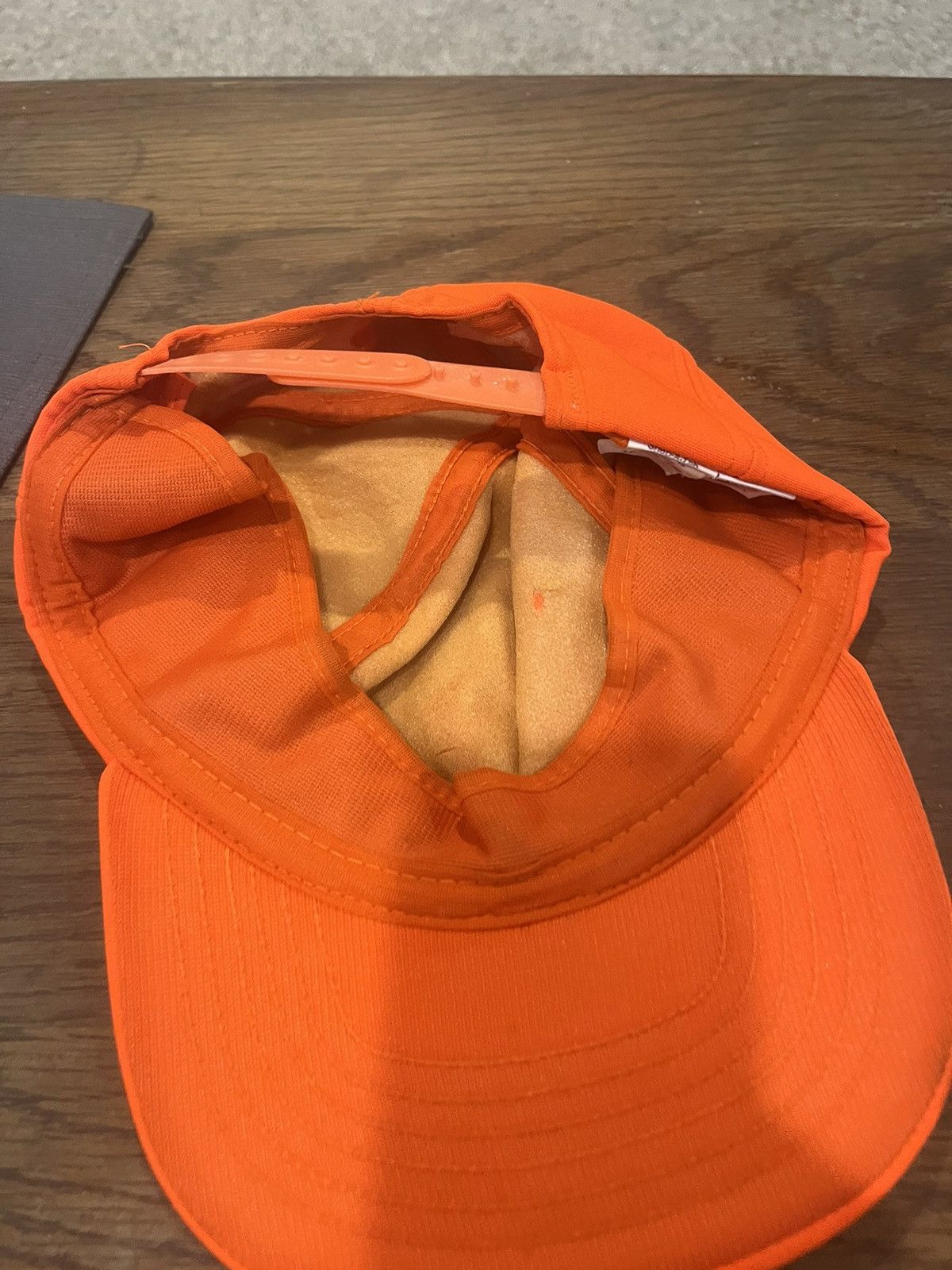 Vintage Orange Hunters y2k Hat Size ONE SIZE - 4 Thumbnail