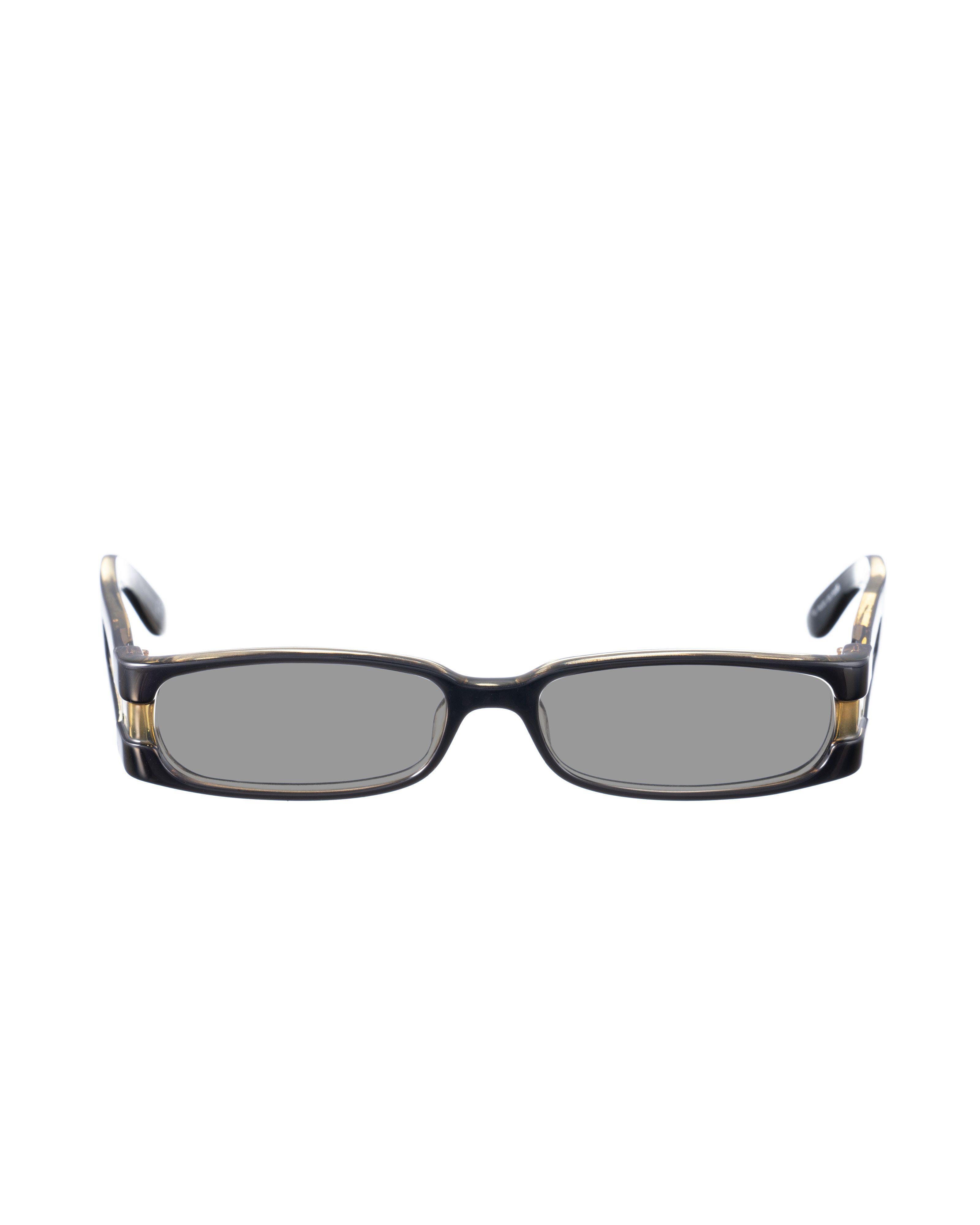 Yves Saint Laurent Yves Saint Laurent 00s Black Sunglasses Transparent Elements Size ONE SIZE - 2 Thumbnail