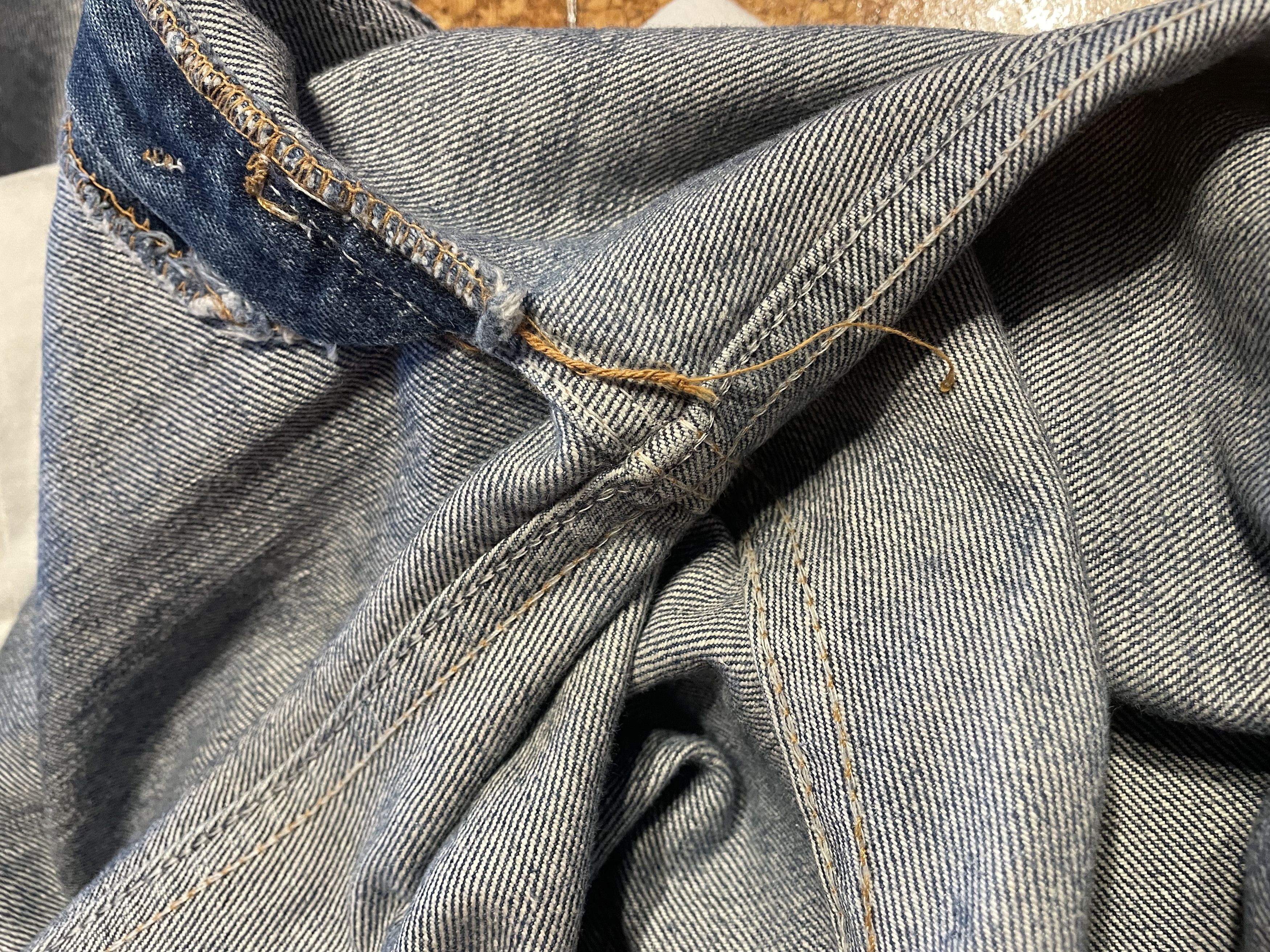 Levi's Vintage Levi’s 1970s Flared Selvedge Jeans – 28×29 Size 28" / US 6 / IT 42 - 5 Thumbnail