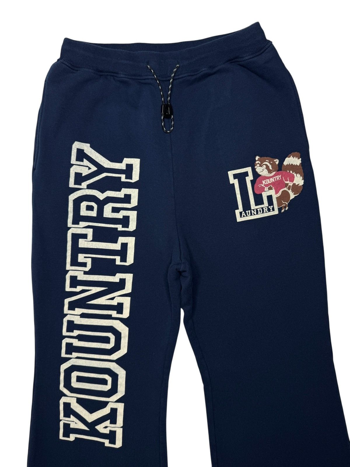 Kapital Kountry Navy Kapital Kountry Flared Sweat Pants Size US 31 - 4 Thumbnail