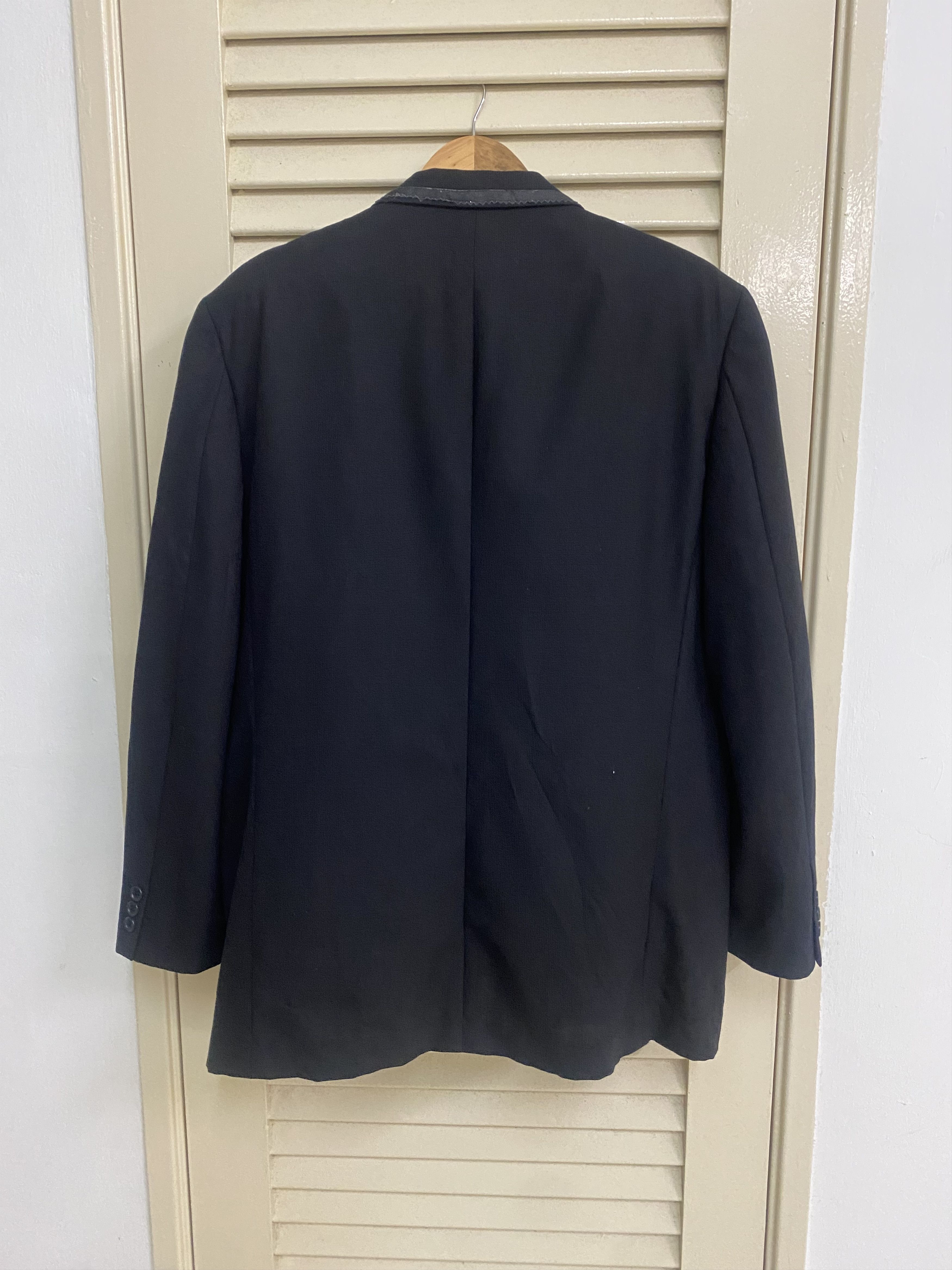 Issey Miyake Issey Miyake Contrast Stitch Single Breasted Blazer Size 44L - 2 Thumbnail