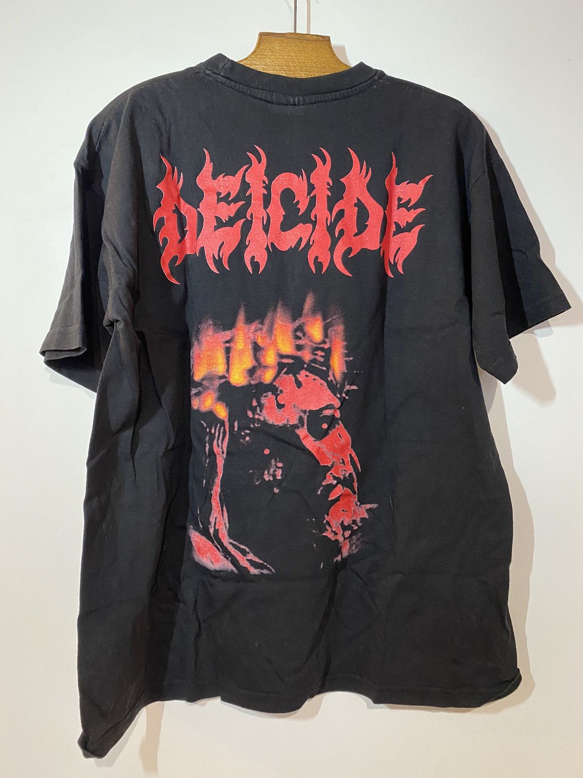 Band Tees × Vintage Vintage deicide insineratehymn shirt 90s Size US L / EU 52-54 / 3 - 5 Thumbnail